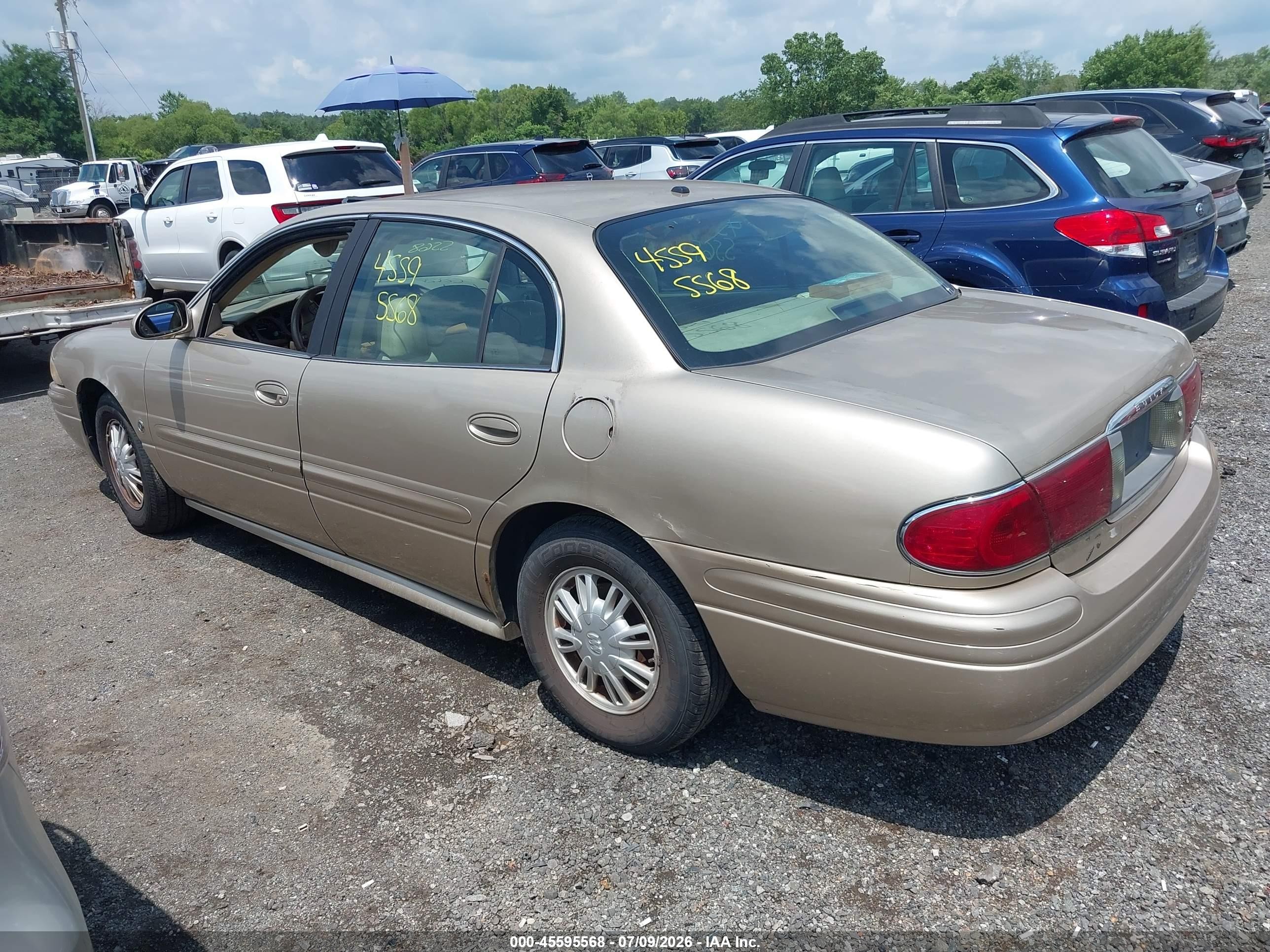 2005 Buick Lesabre Custom Gold vin: 1G4HP52KX5U284260