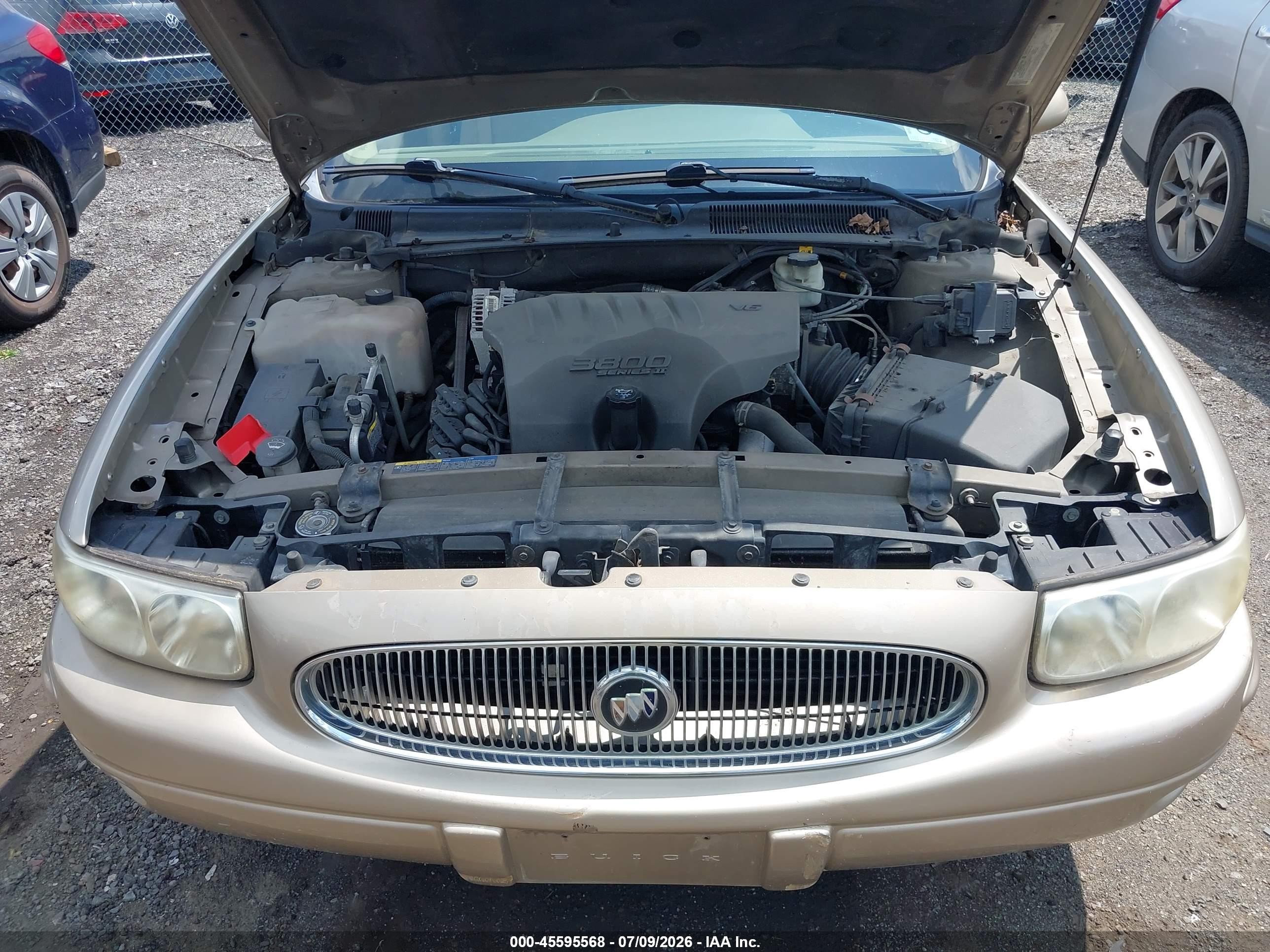 2005 Buick Lesabre Custom Gold vin: 1G4HP52KX5U284260