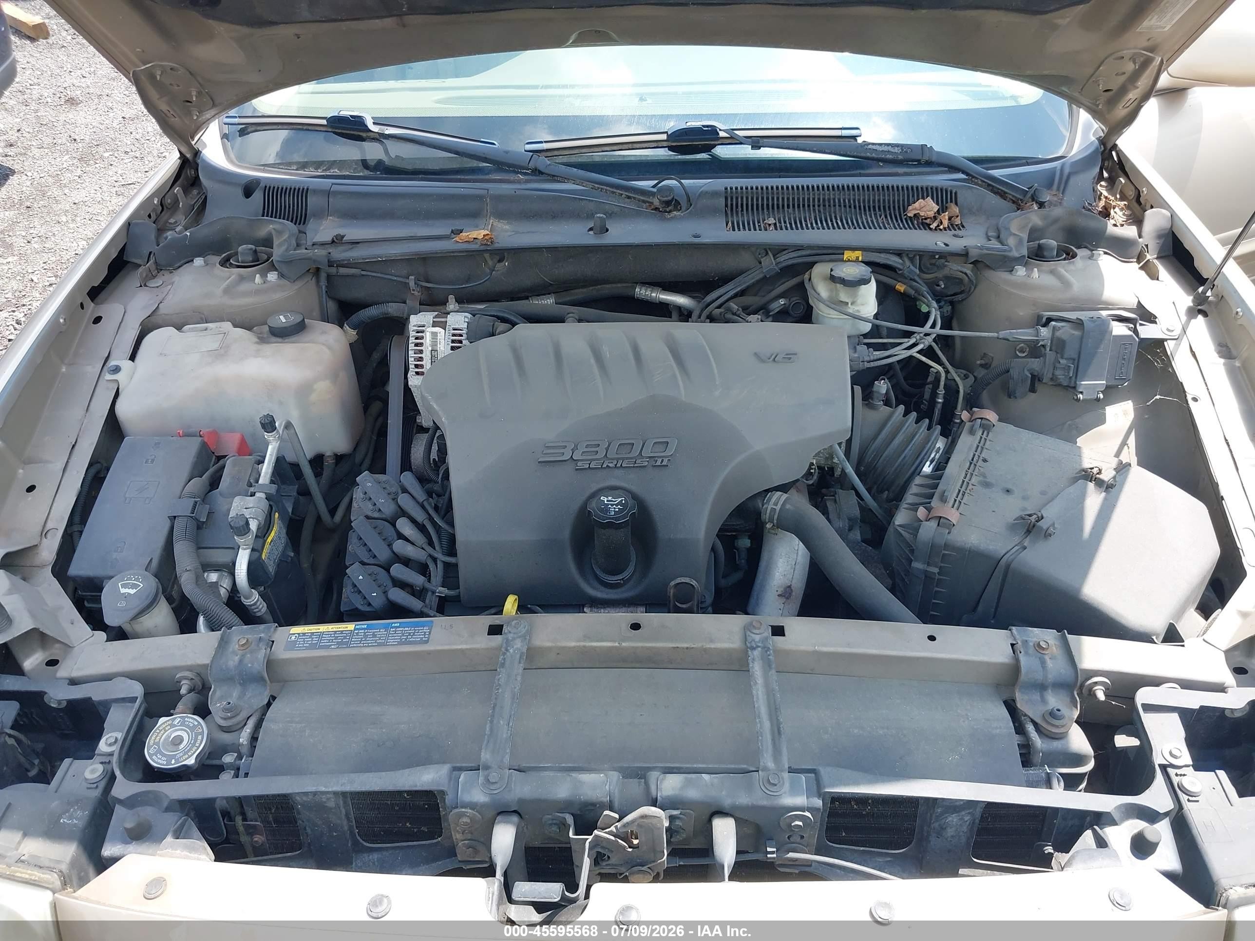 2005 Buick Lesabre Custom Gold vin: 1G4HP52KX5U284260