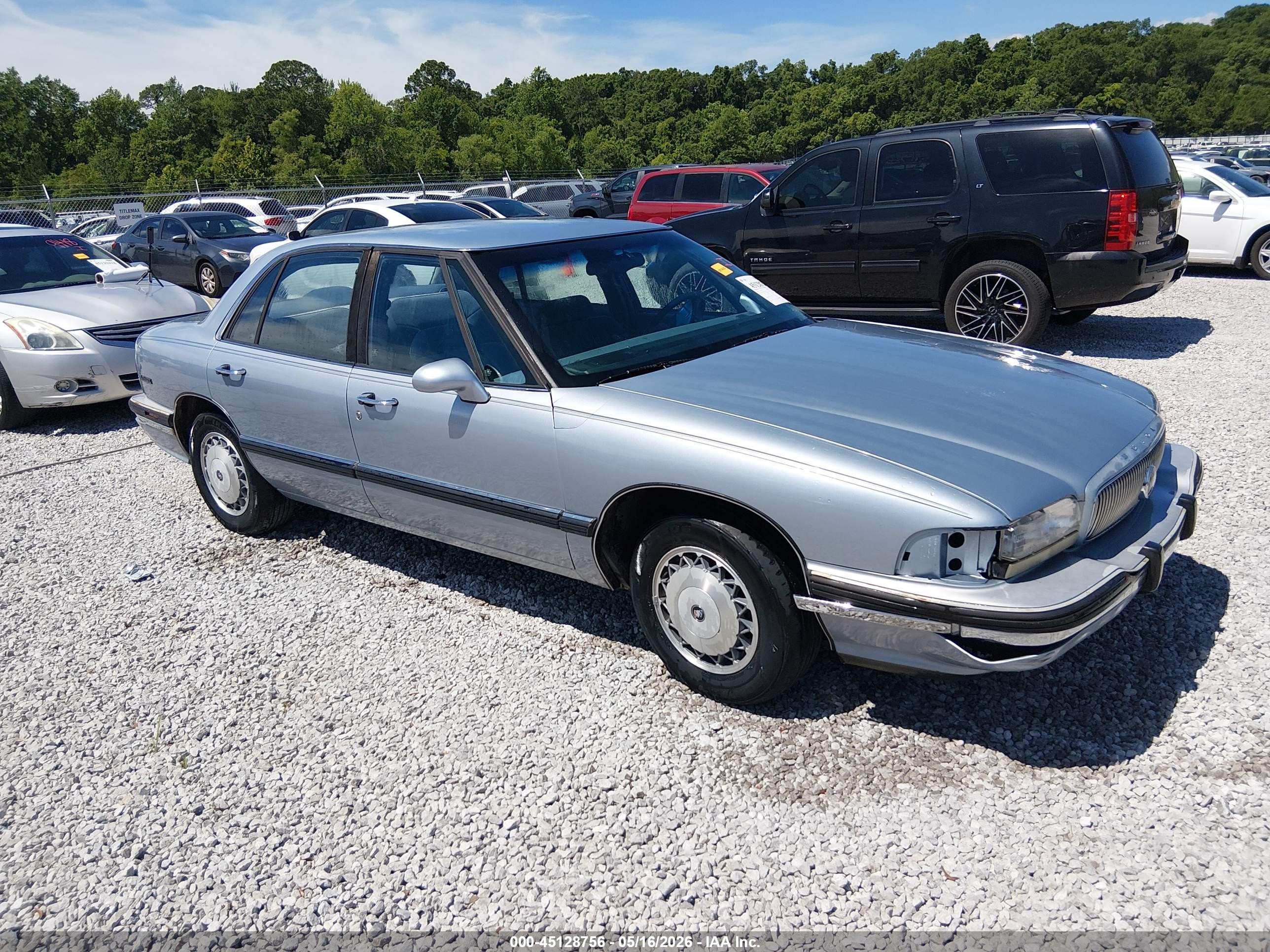 1996 Buick Lesabre Custom Синий vin: 1G4HP52KXTH426497