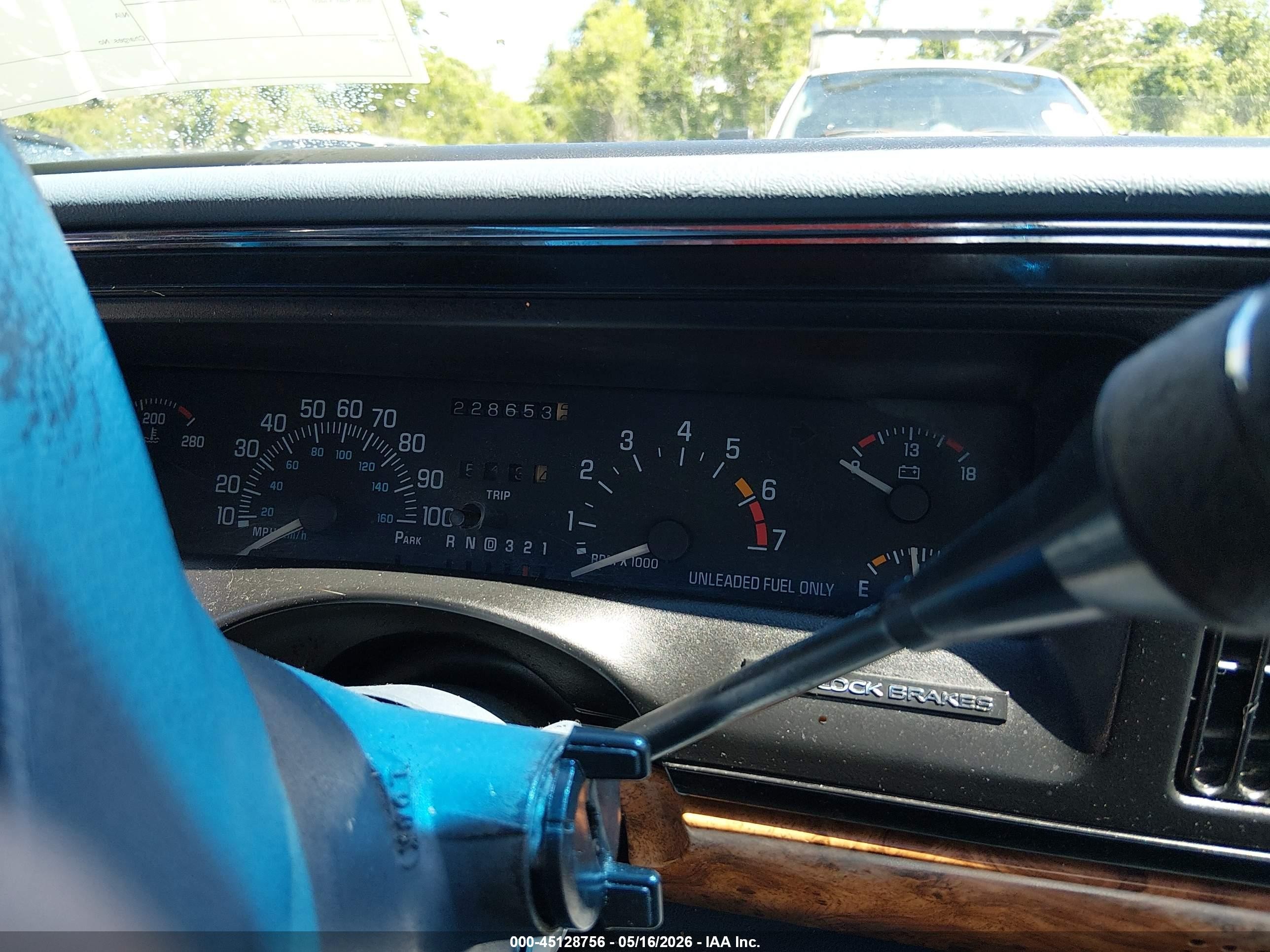 1996 Buick Lesabre Custom Blue vin: 1G4HP52KXTH426497