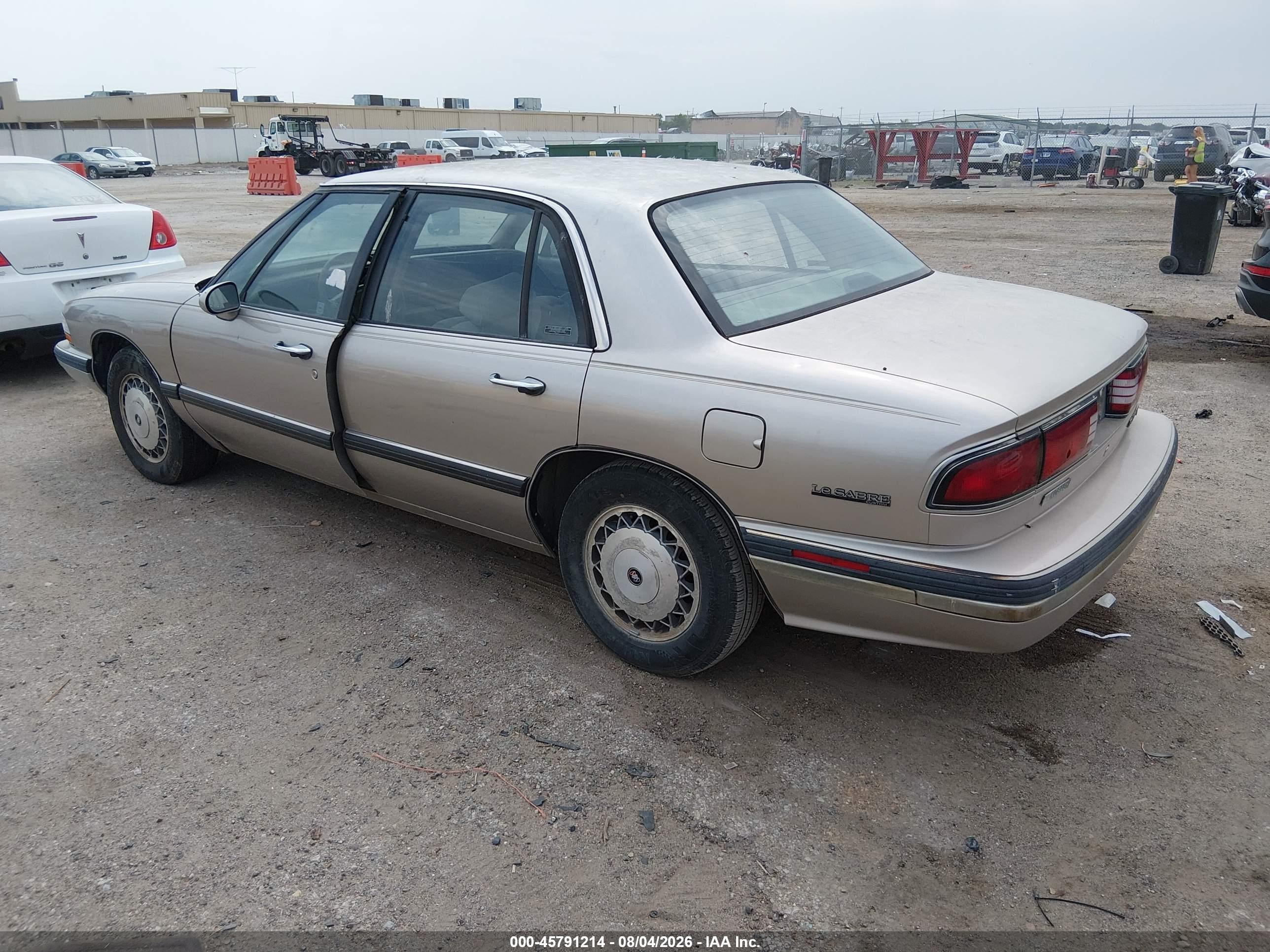 1996 Buick Lesabre Custom Beige vin: 1G4HP52KXTH445213