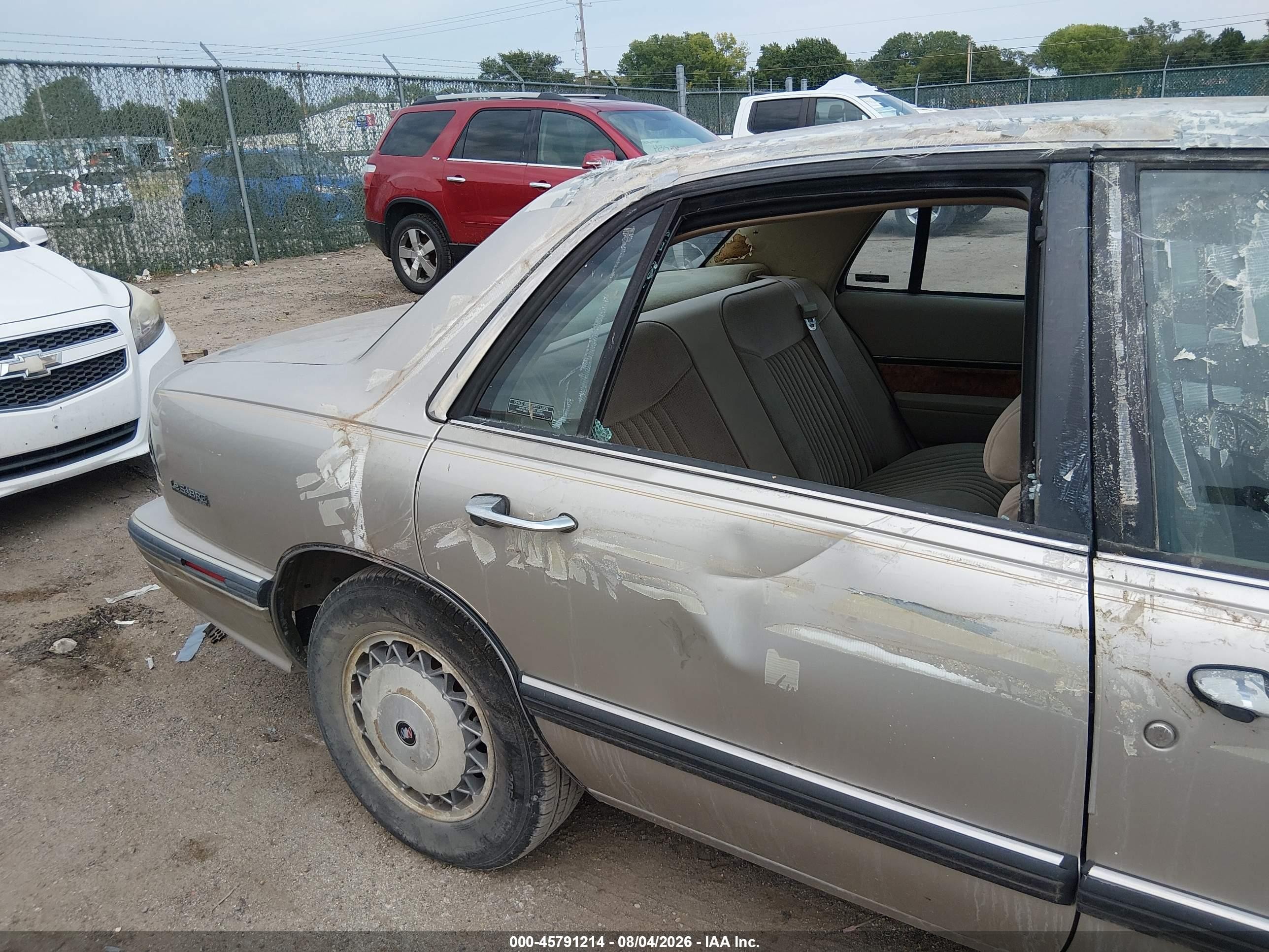 1996 Buick Lesabre Custom Beige vin: 1G4HP52KXTH445213