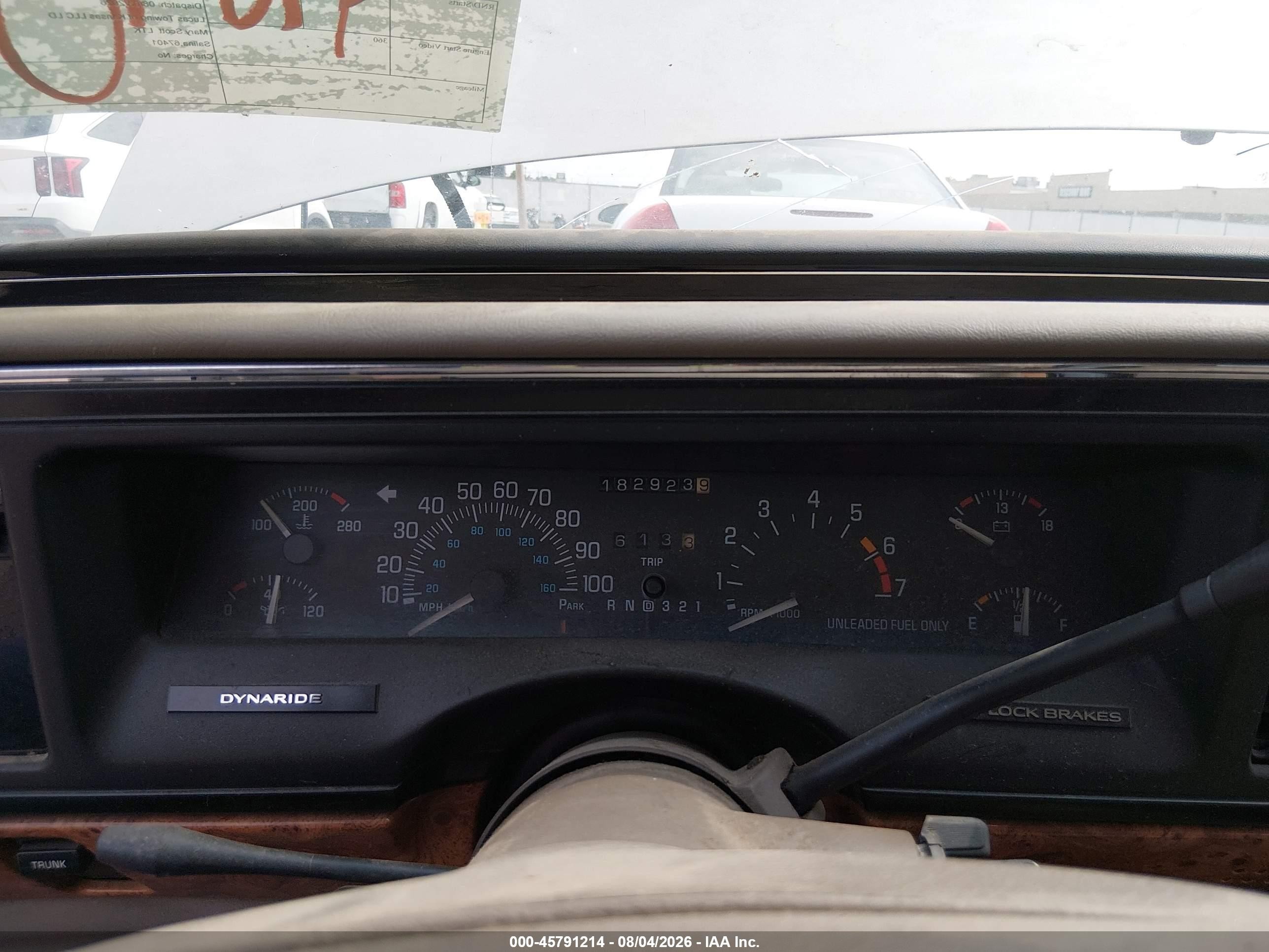 1996 Buick Lesabre Custom Beige vin: 1G4HP52KXTH445213