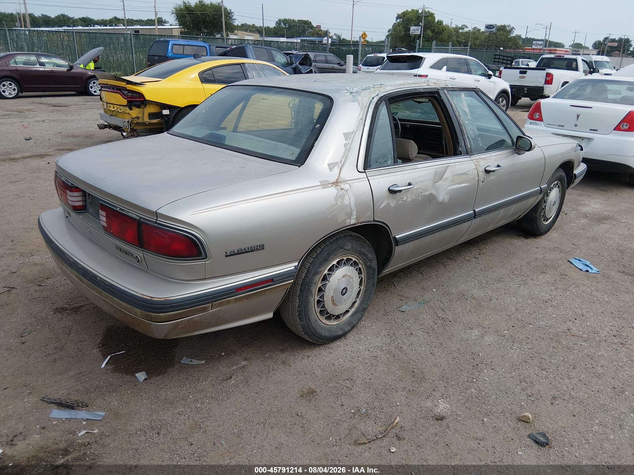 1996 Buick Lesabre Custom Beige vin: 1G4HP52KXTH445213