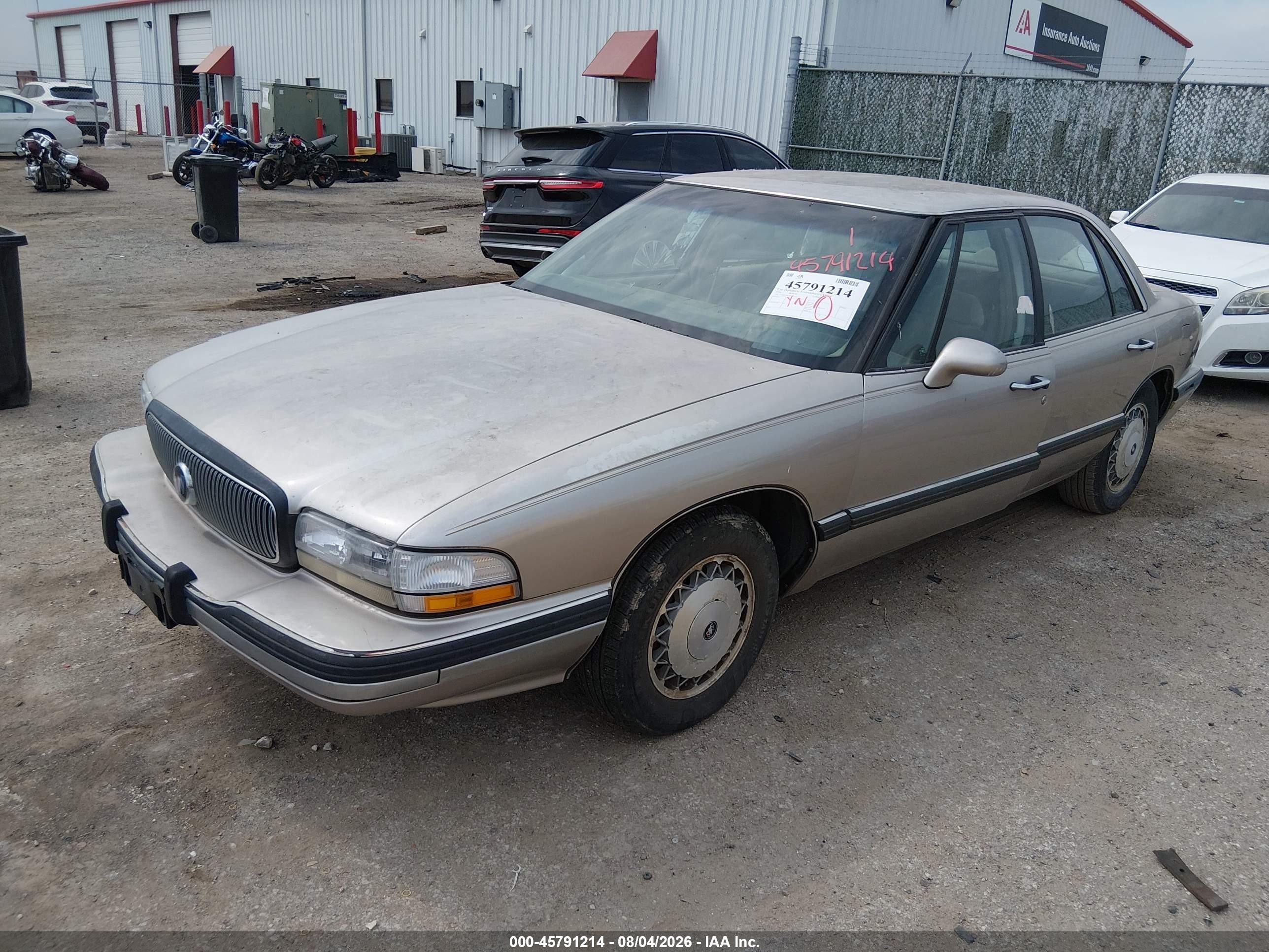 1996 Buick Lesabre Custom Beige vin: 1G4HP52KXTH445213