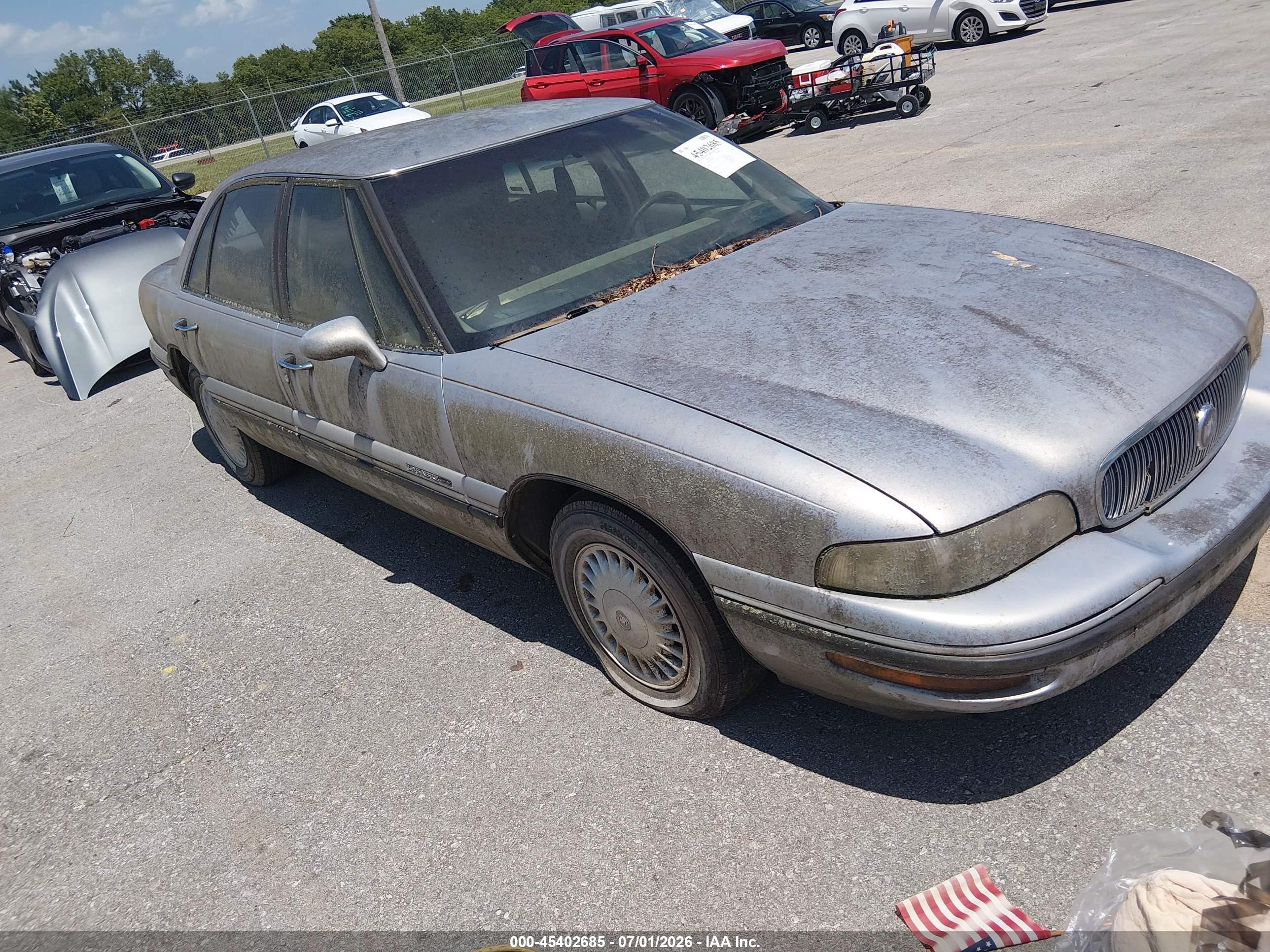 1997 Buick Lesabre Custom Серебряный vin: 1G4HP52KXVH486508