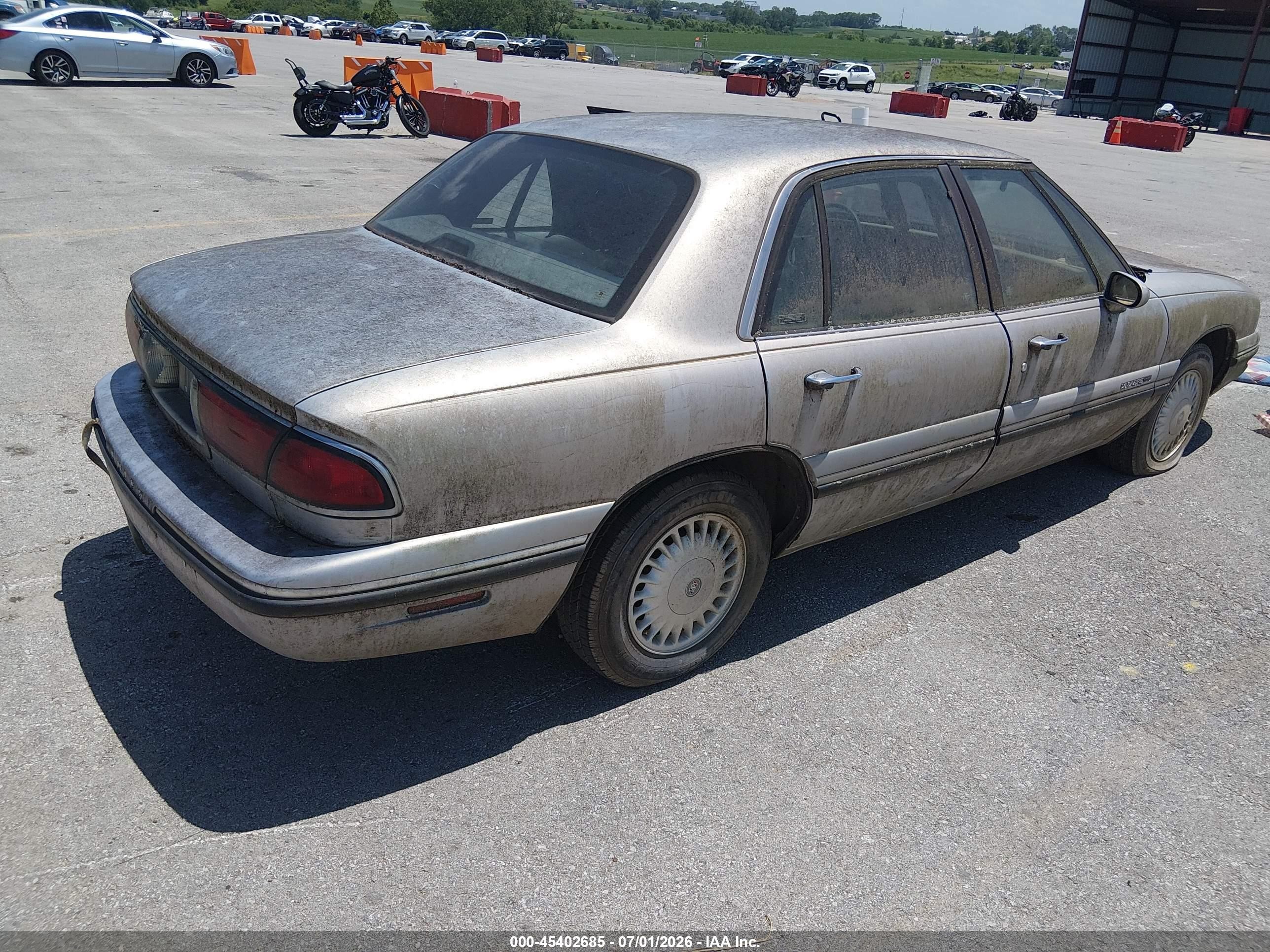 1997 Buick Lesabre Custom Серебряный vin: 1G4HP52KXVH486508
