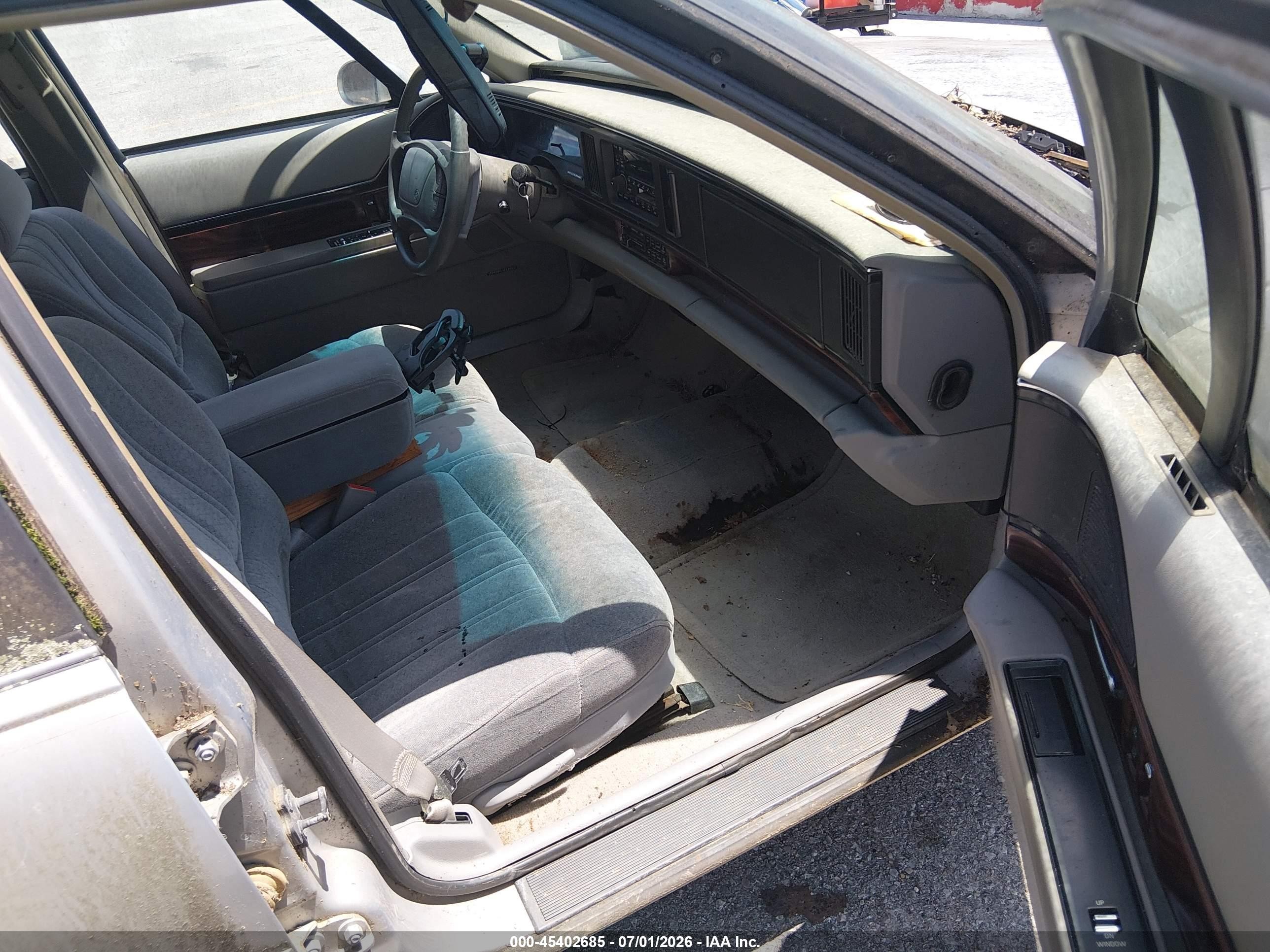 1997 Buick Lesabre Custom Серебряный vin: 1G4HP52KXVH486508