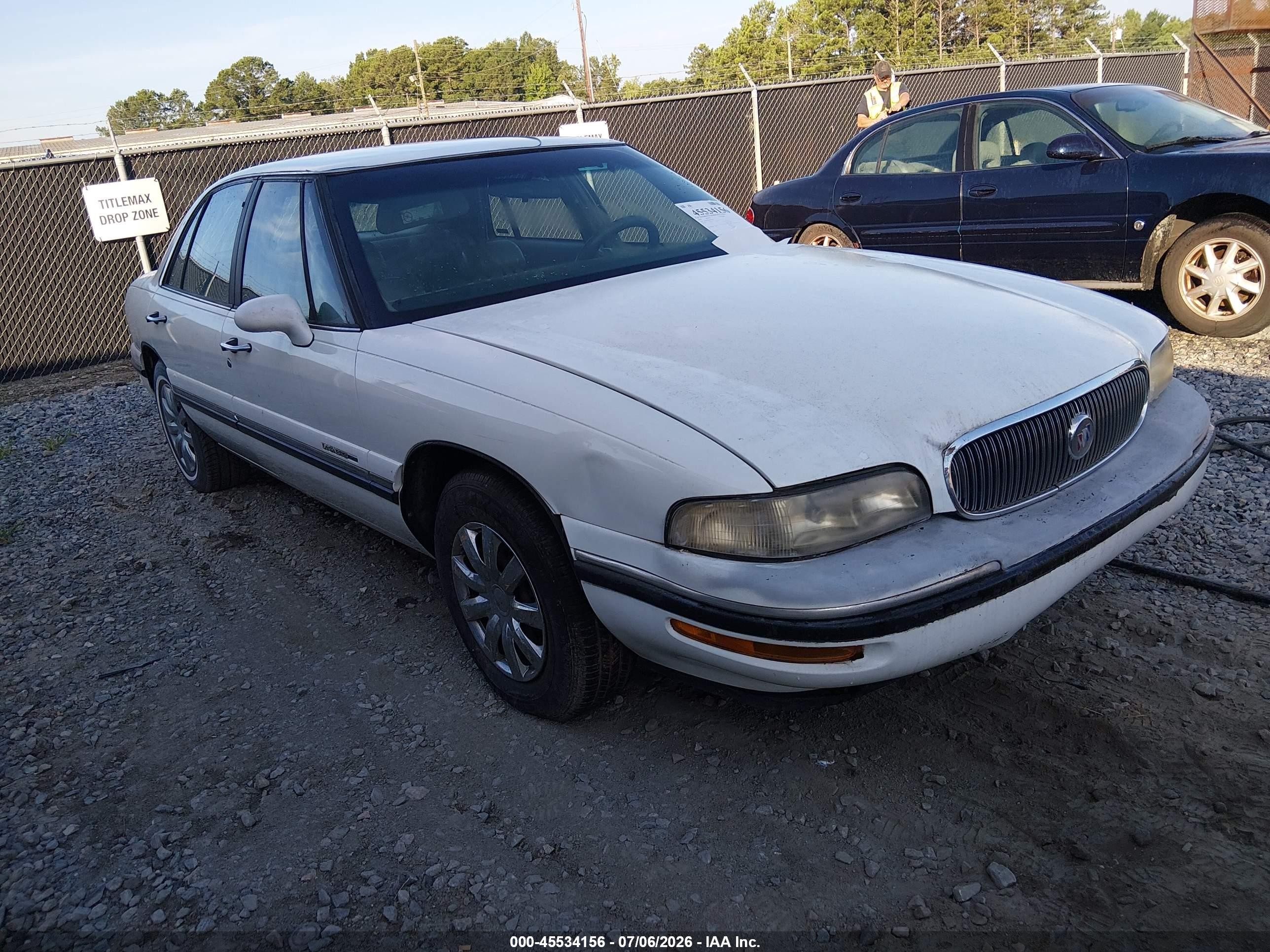 1998 Buick Lesabre Custom White vin: 1G4HP52KXWH414872