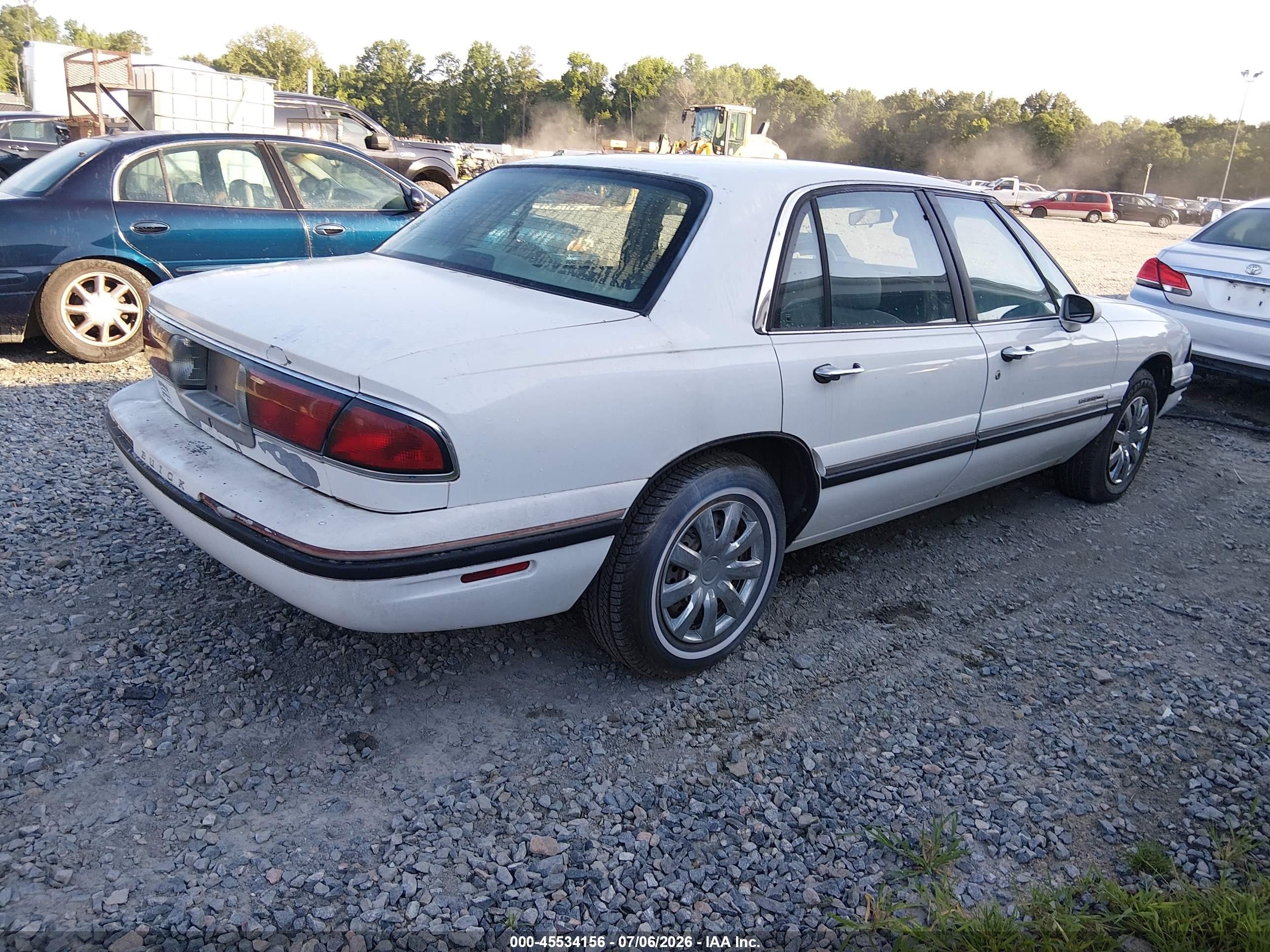 1998 Buick Lesabre Custom Белый vin: 1G4HP52KXWH414872