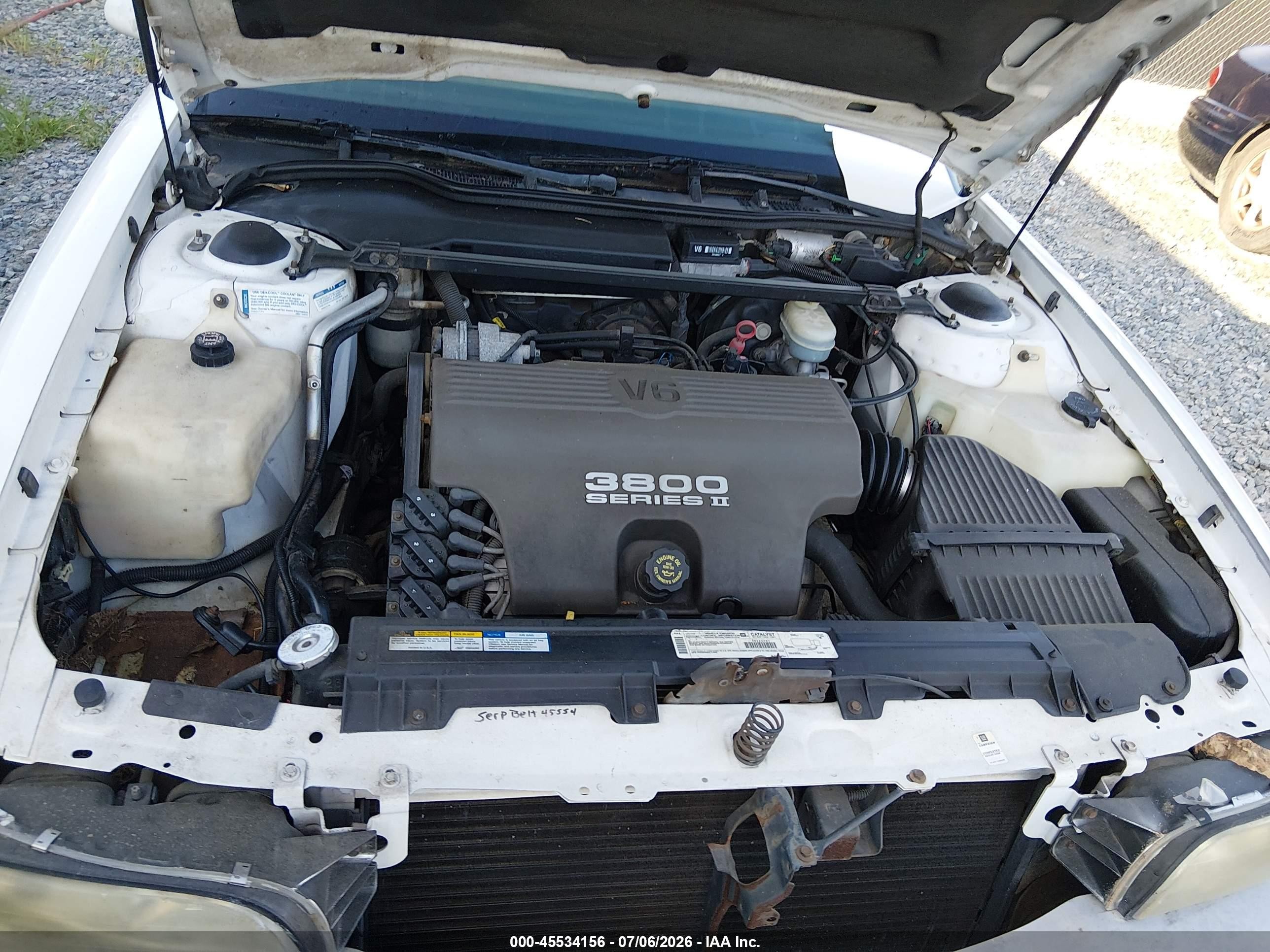 1998 Buick Lesabre Custom Белый vin: 1G4HP52KXWH414872