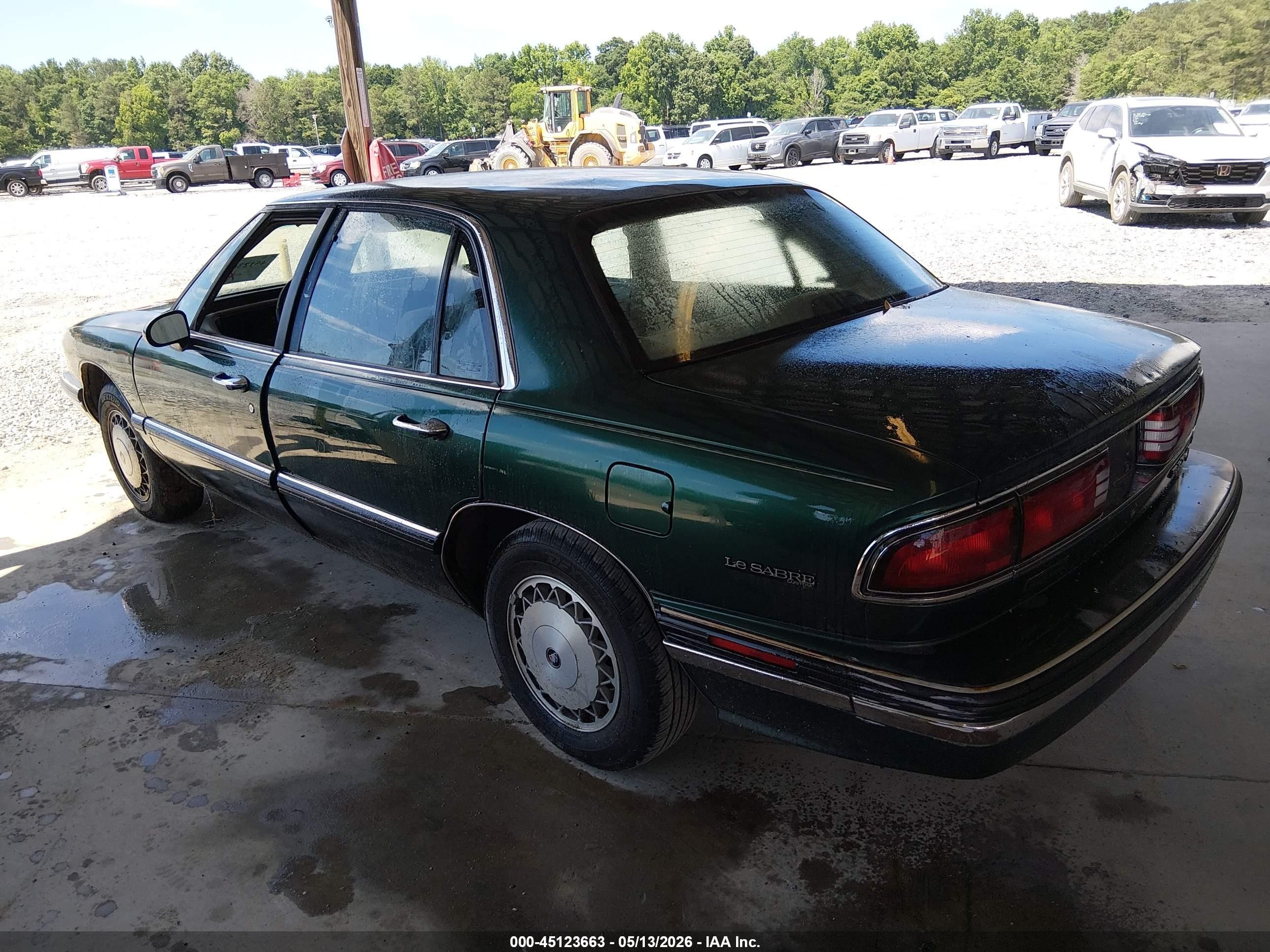 1995 Buick Lesabre Custom Green vin: 1G4HP52L0SH528527
