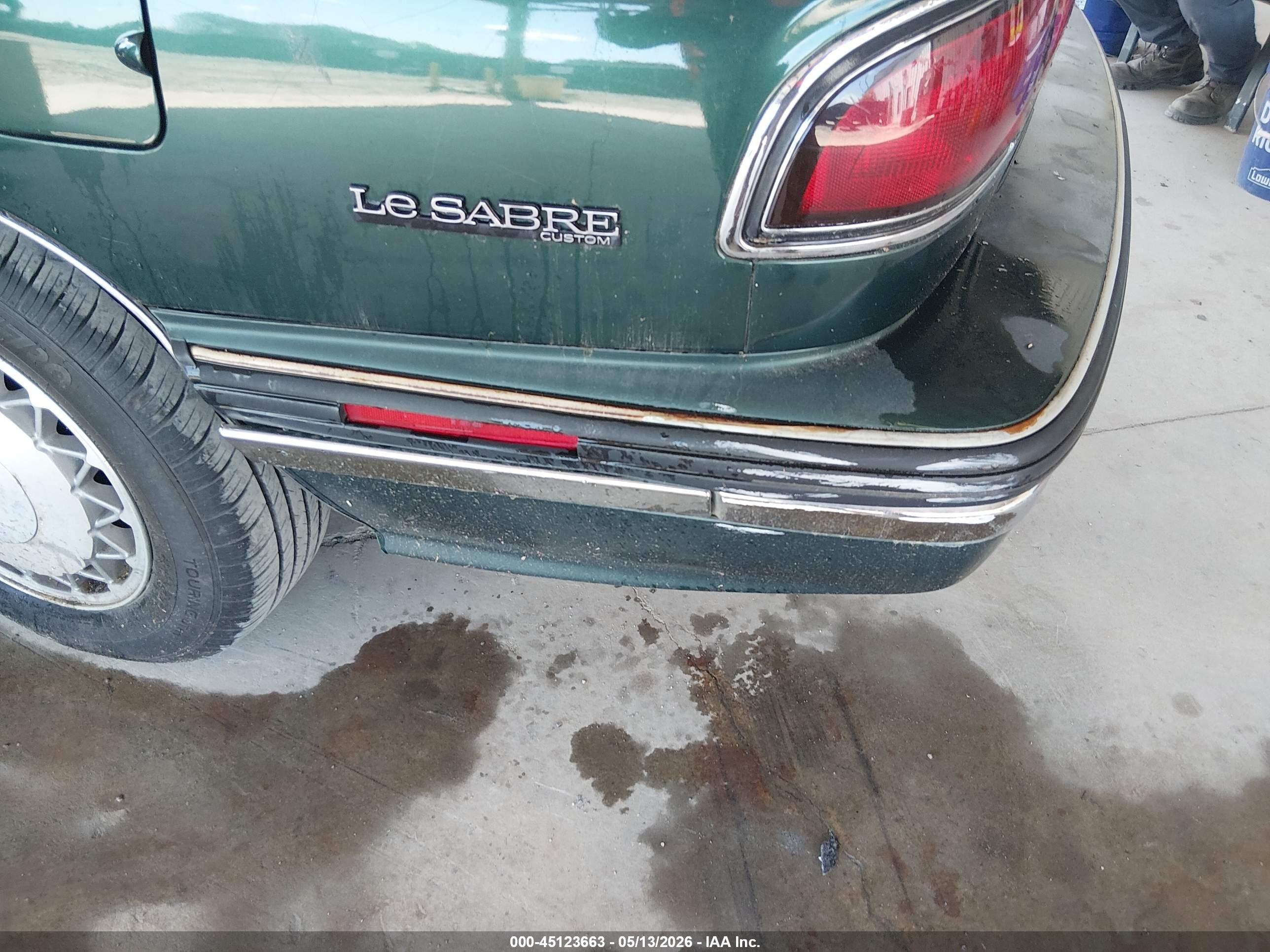 1995 Buick Lesabre Custom Green vin: 1G4HP52L0SH528527