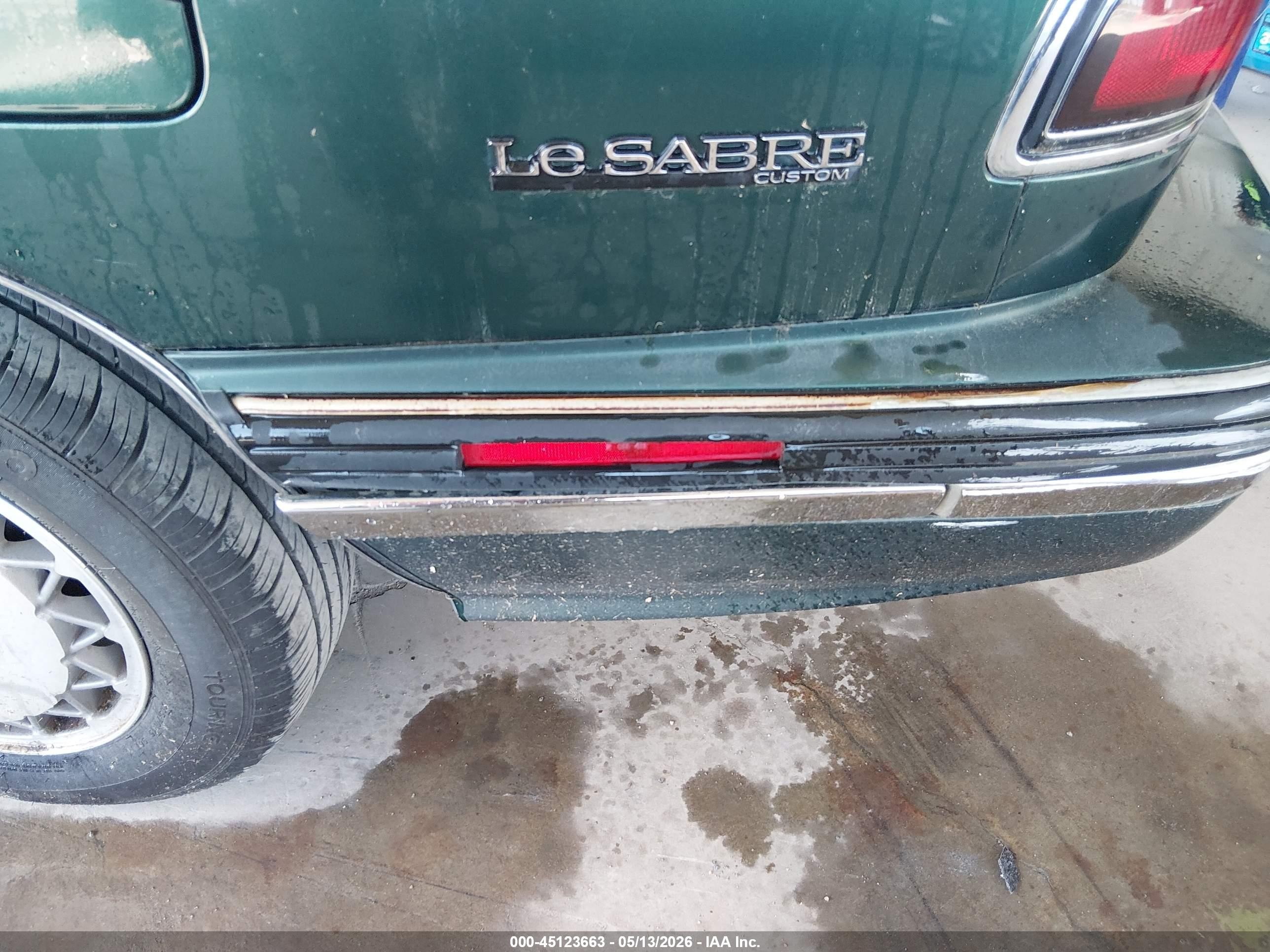 1995 Buick Lesabre Custom Green vin: 1G4HP52L0SH528527