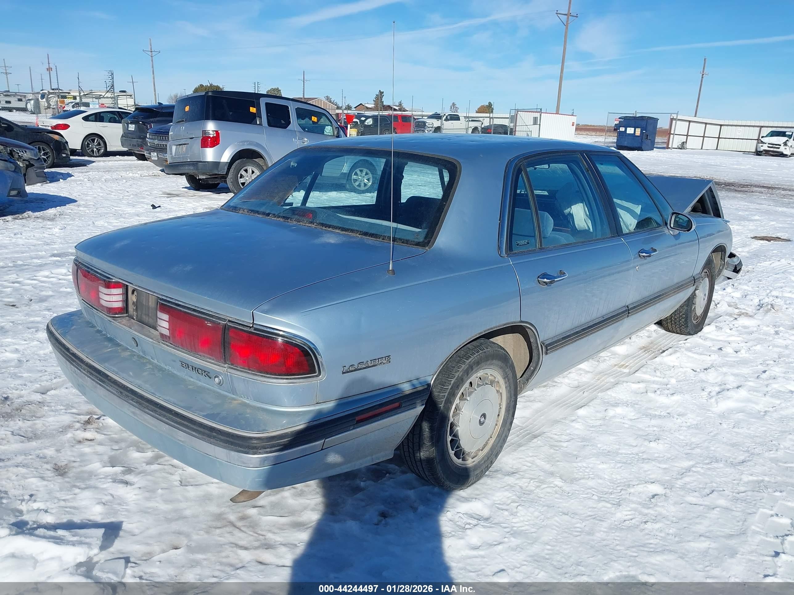 1994 Buick Lesabre Custom Blue vin: 1G4HP52L1RH512492