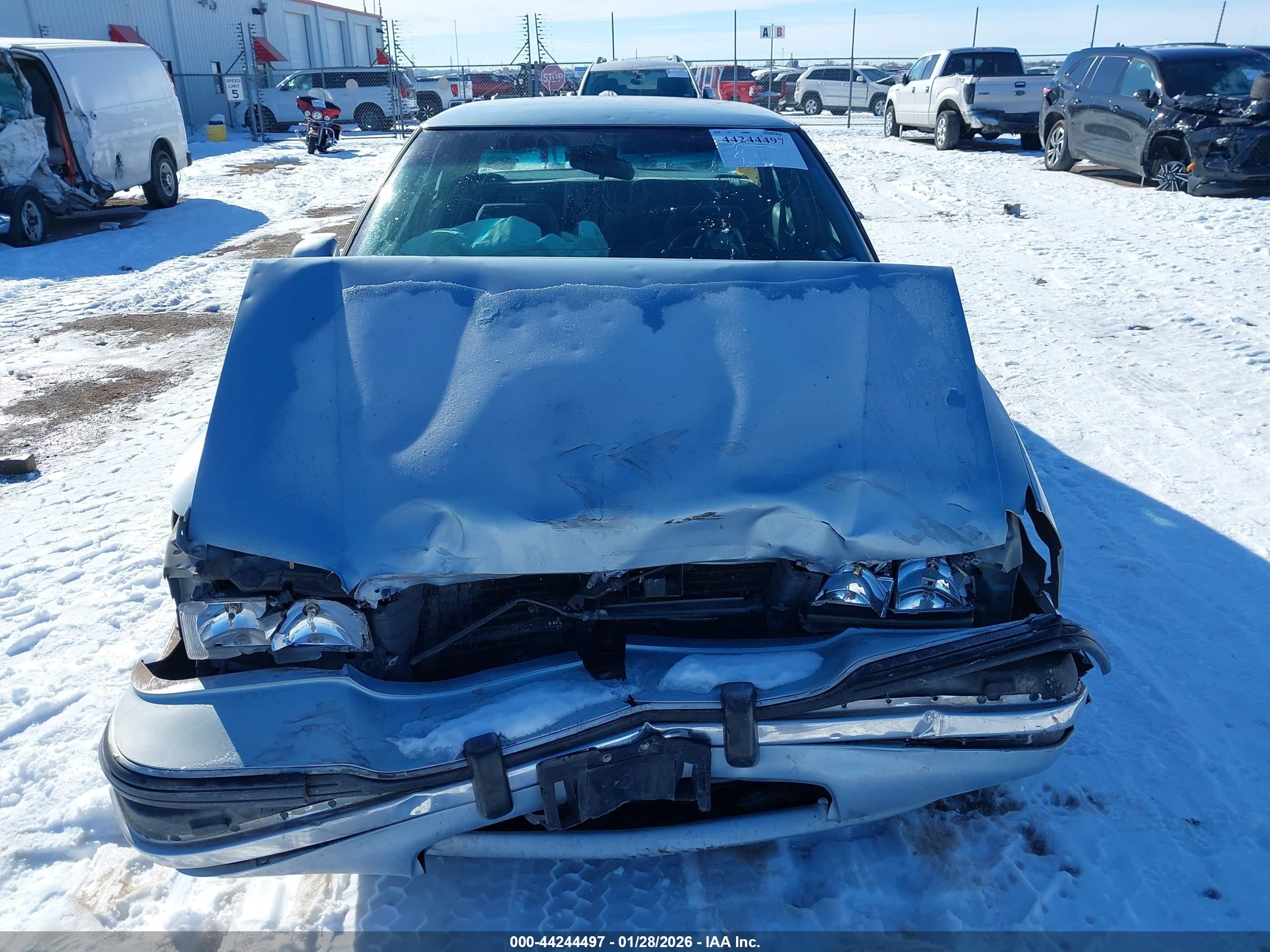 1994 Buick Lesabre Custom Blue vin: 1G4HP52L1RH512492