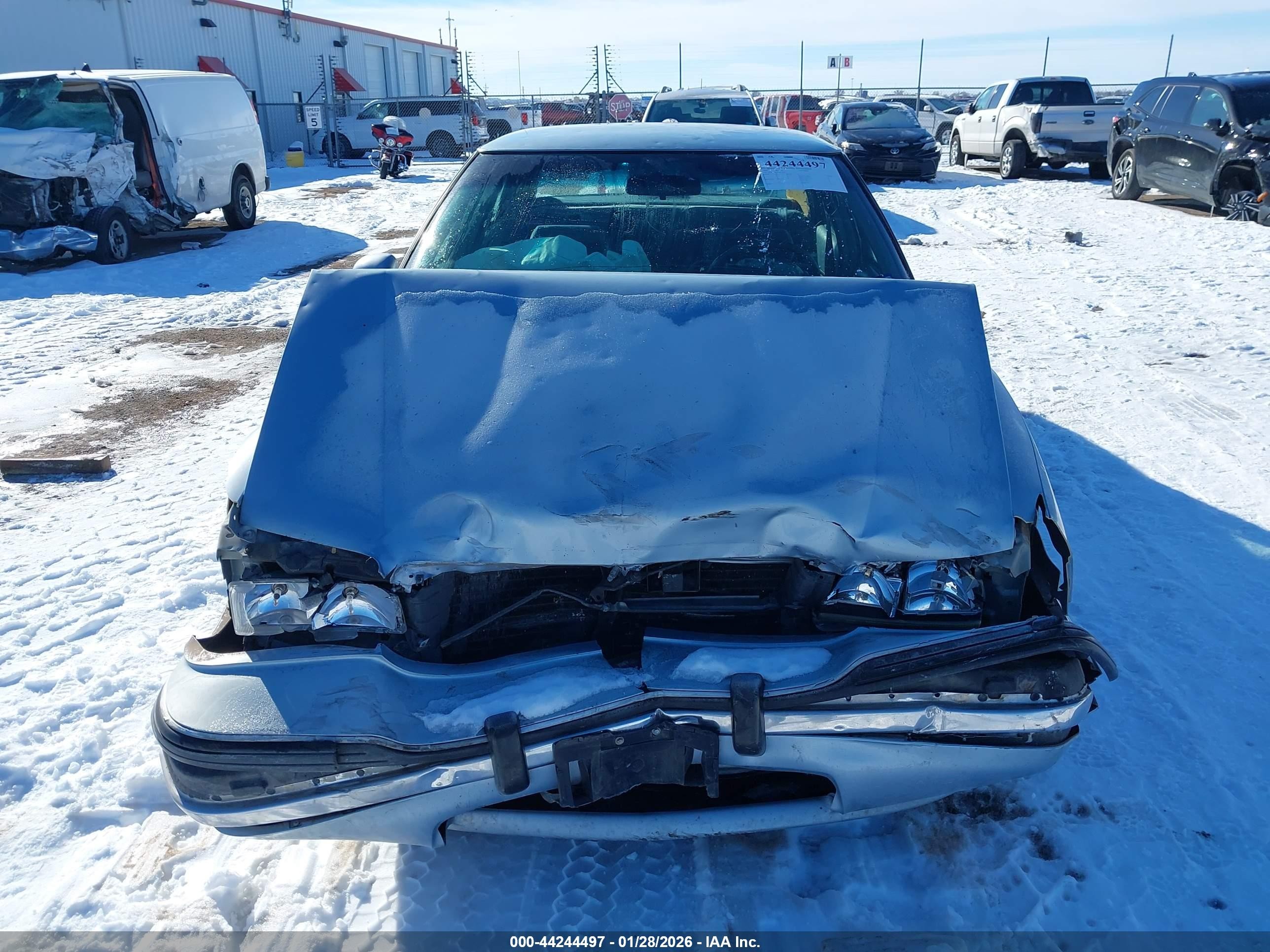 1994 Buick Lesabre Custom Blue vin: 1G4HP52L1RH512492