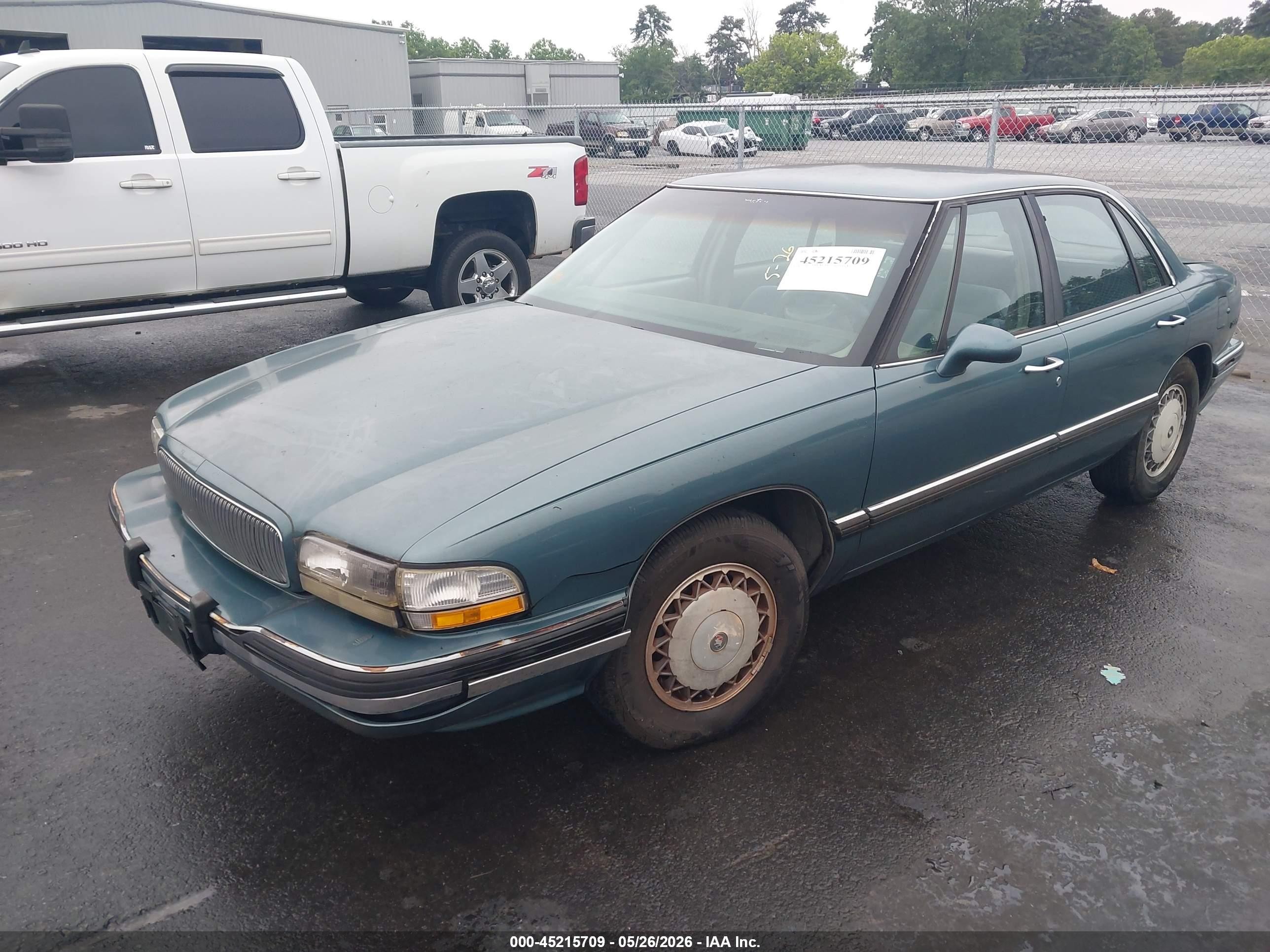 1994 Buick Lesabre Custom Green vin: 1G4HP52L1RH512749