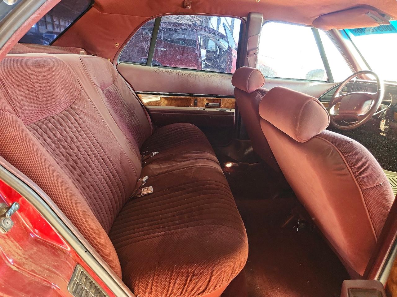1995 Buick Lesabre Custom Maroon vin: 1G4HP52L2SH400905