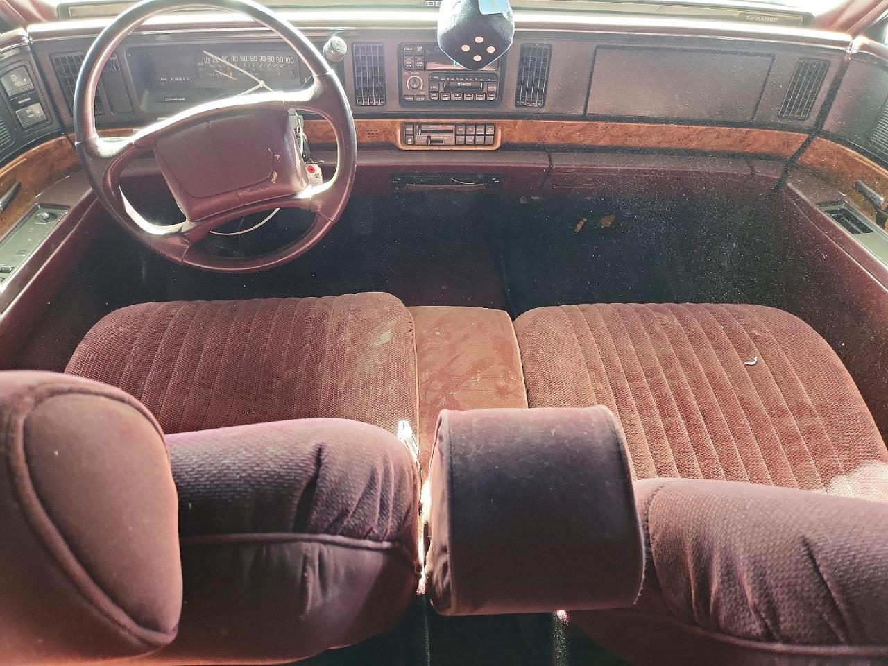 1995 Buick Lesabre Custom Maroon vin: 1G4HP52L2SH400905