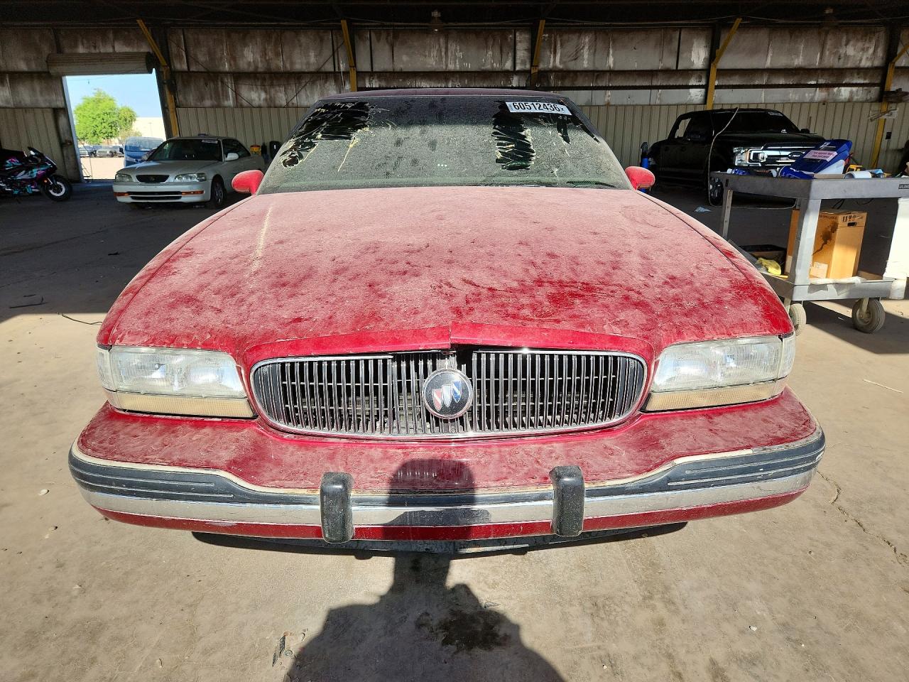 1995 Buick Lesabre Custom Maroon vin: 1G4HP52L2SH400905