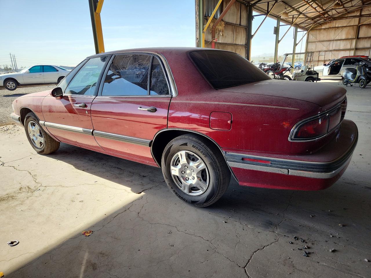 1995 Buick Lesabre Custom Maroon vin: 1G4HP52L2SH400905
