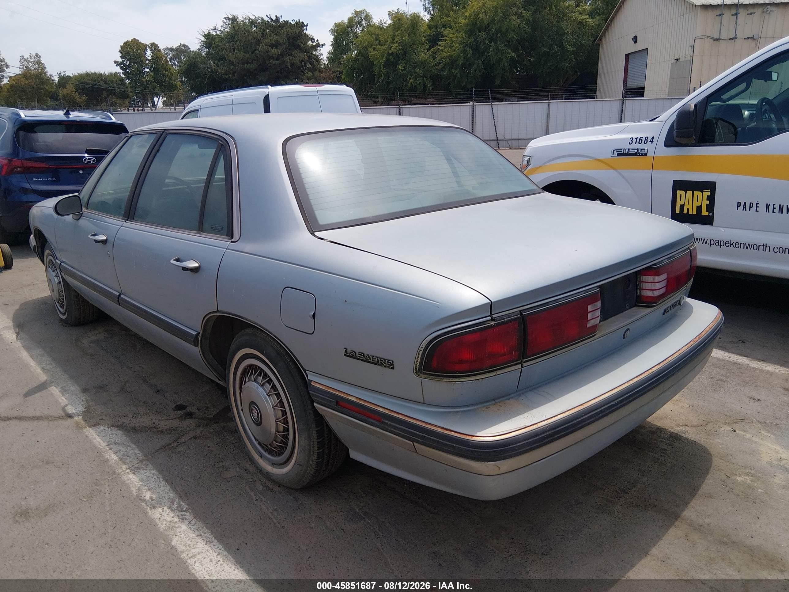 1995 Buick Lesabre Custom Light Blue vin: 1G4HP52L2SH501362