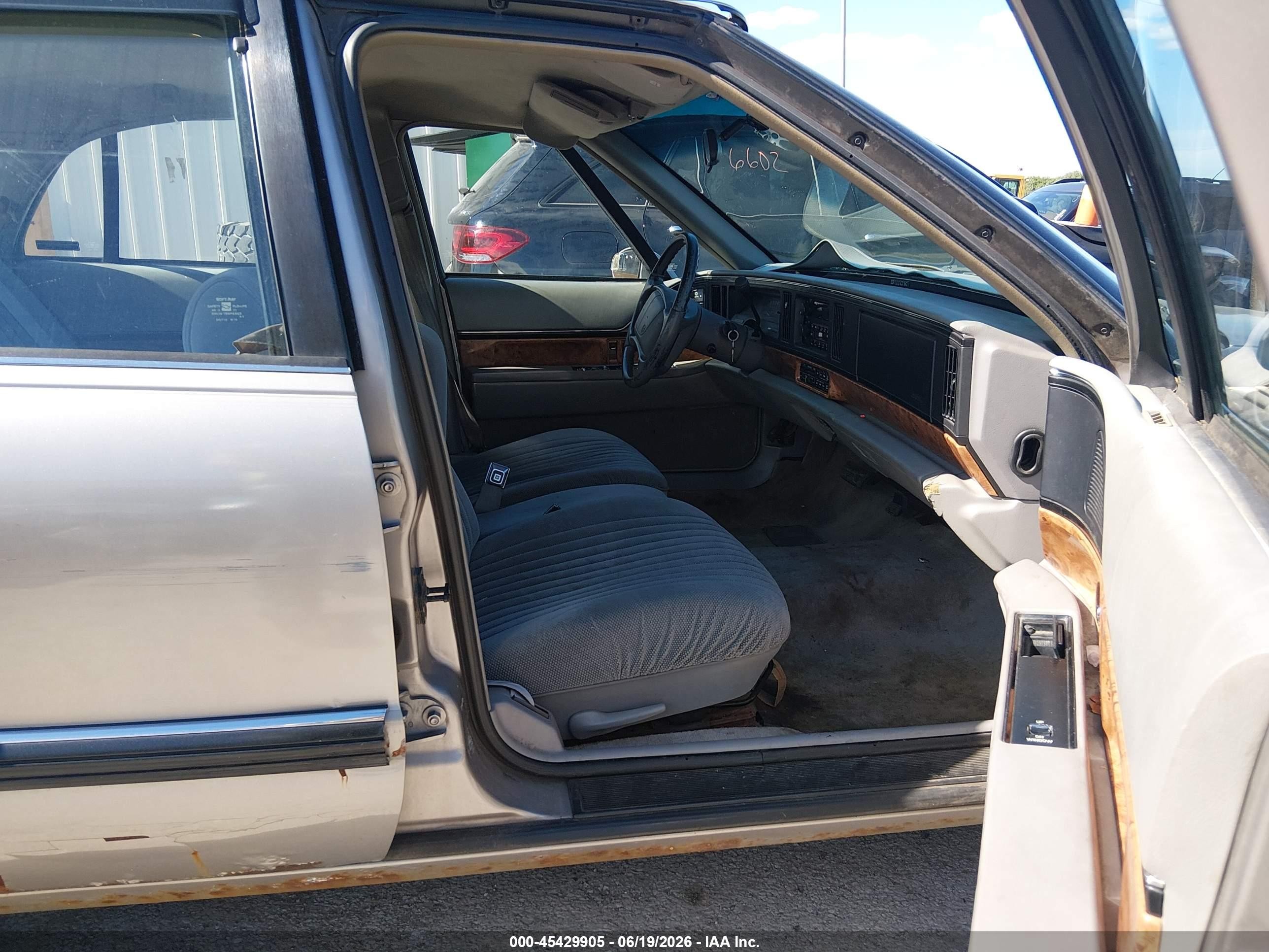 1995 Buick Lesabre Custom Gray vin: 1G4HP52L4SH504196