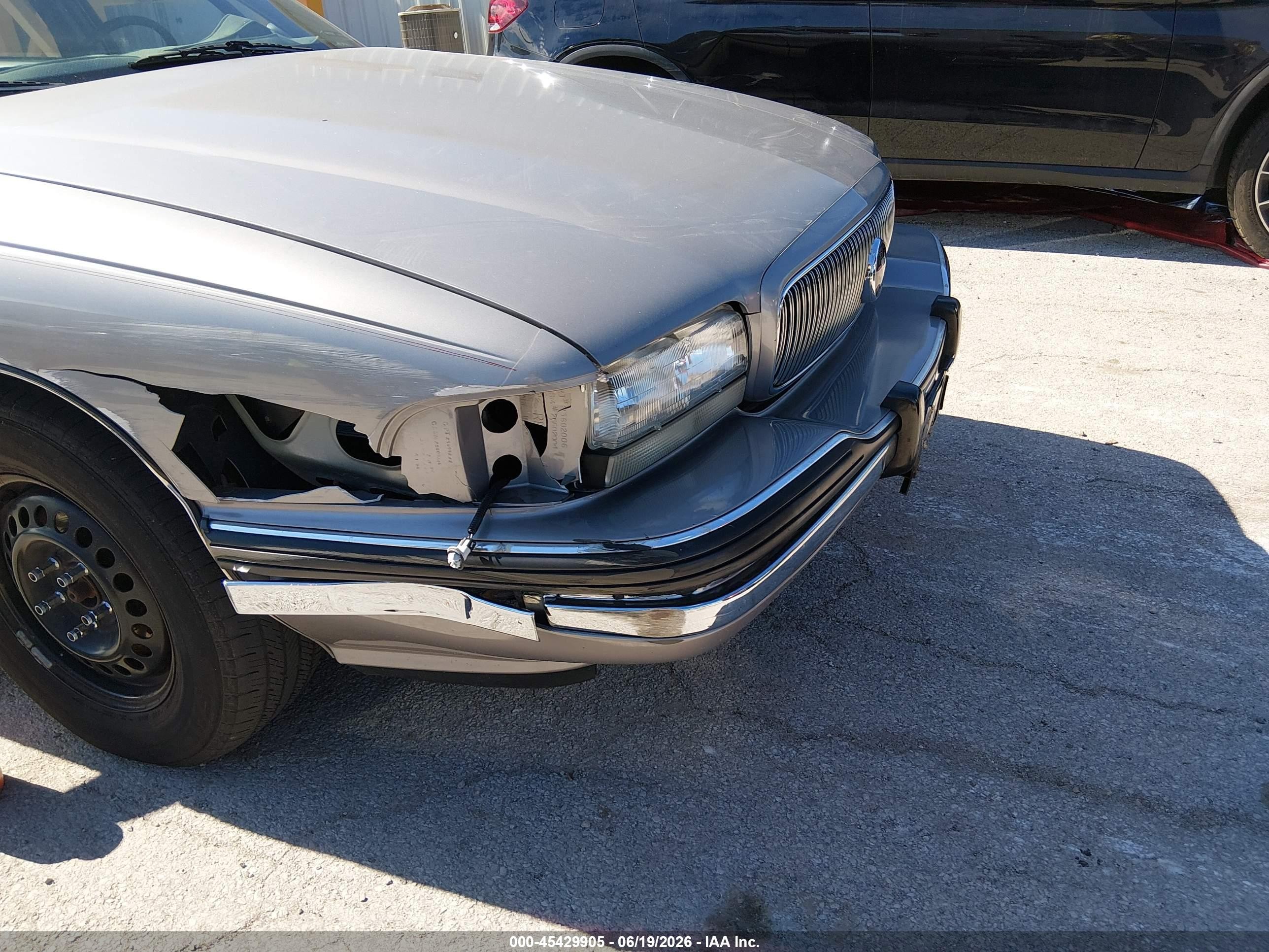 1995 Buick Lesabre Custom Gray vin: 1G4HP52L4SH504196