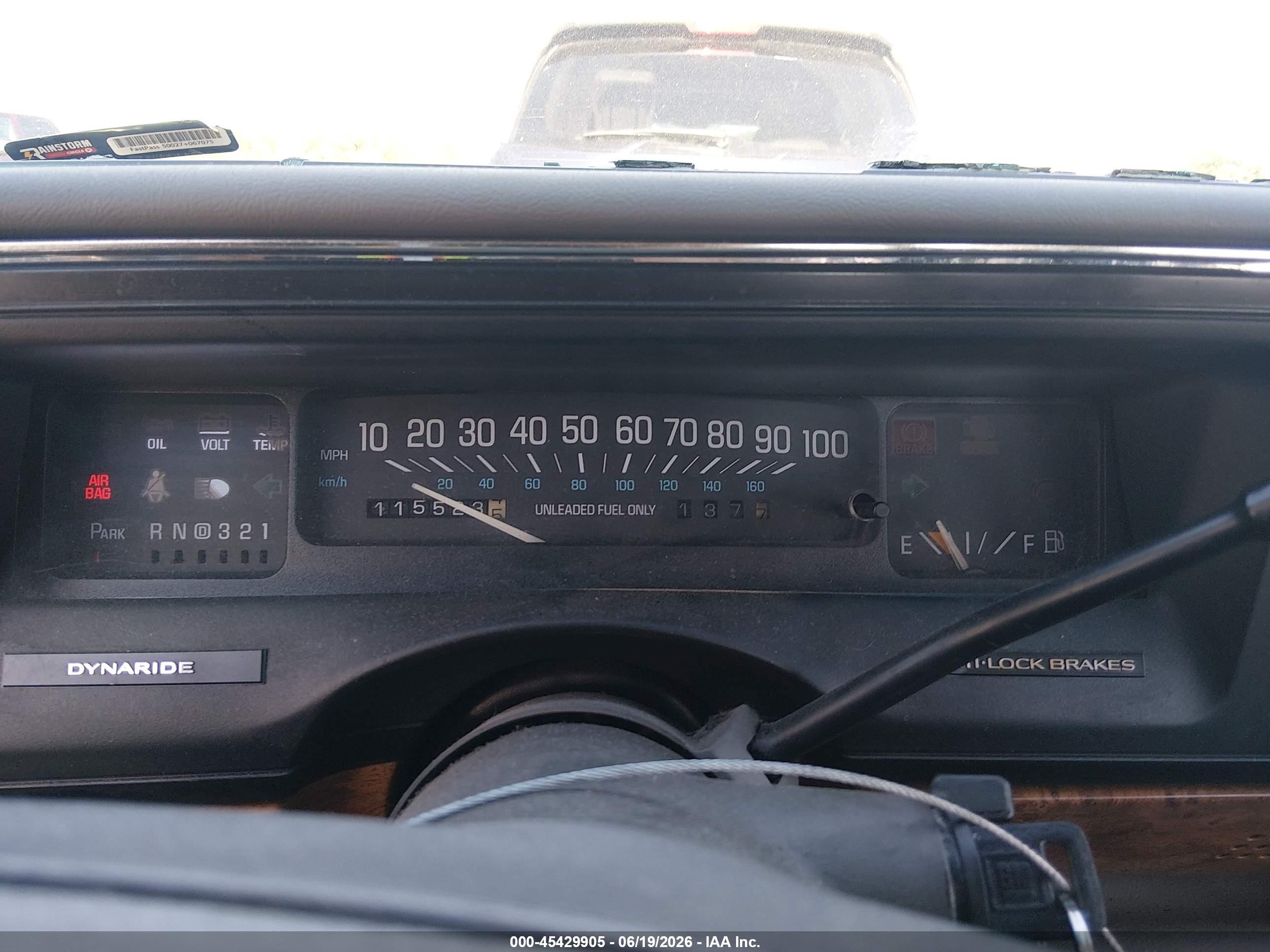 1995 Buick Lesabre Custom Gray vin: 1G4HP52L4SH504196