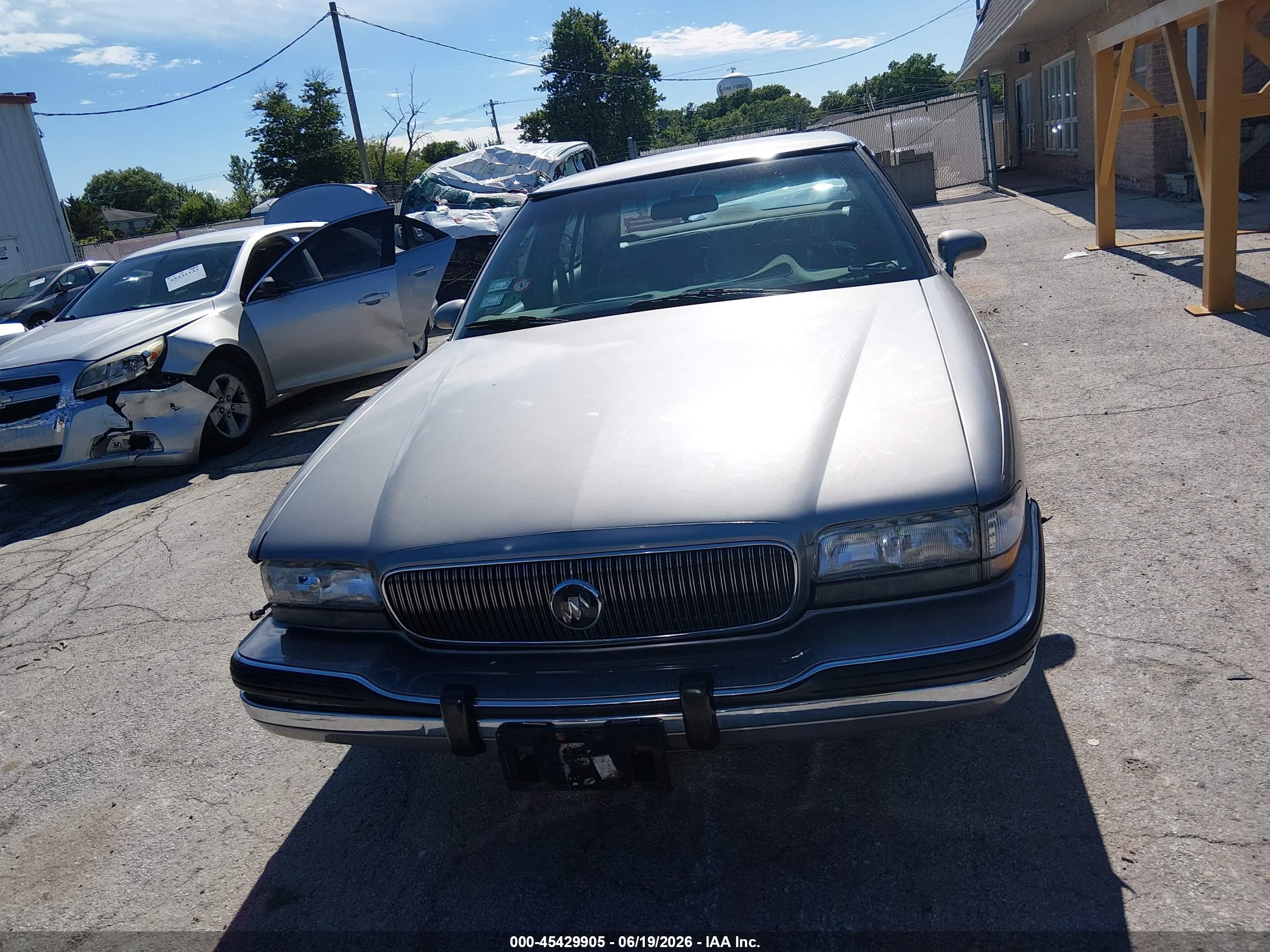 1995 Buick Lesabre Custom Gray vin: 1G4HP52L4SH504196