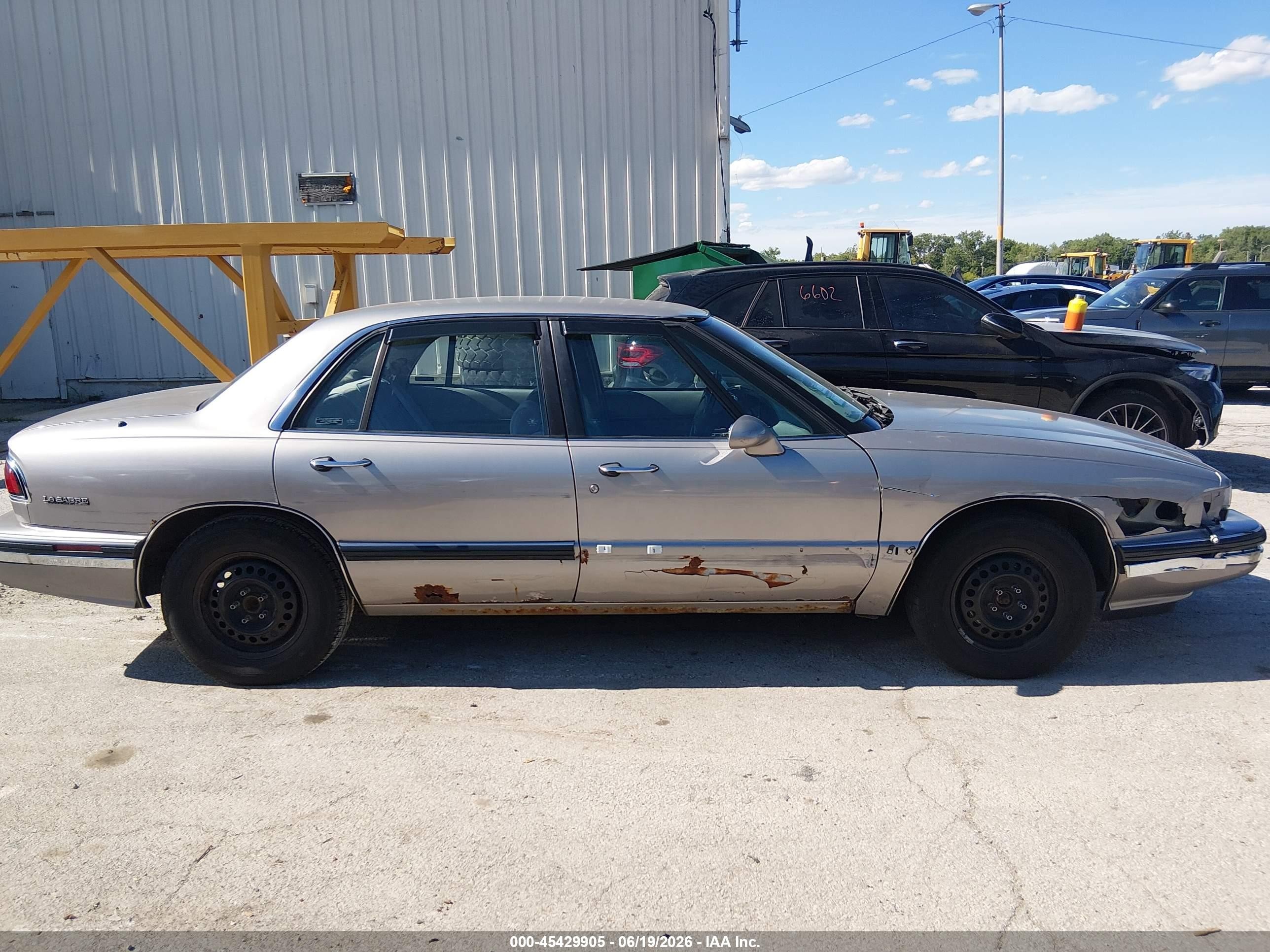 1995 Buick Lesabre Custom Gray vin: 1G4HP52L4SH504196