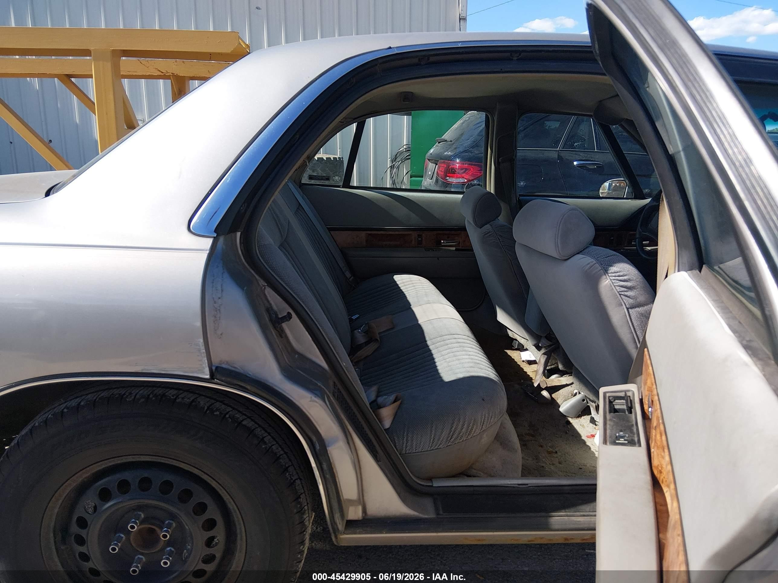 1995 Buick Lesabre Custom Gray vin: 1G4HP52L4SH504196