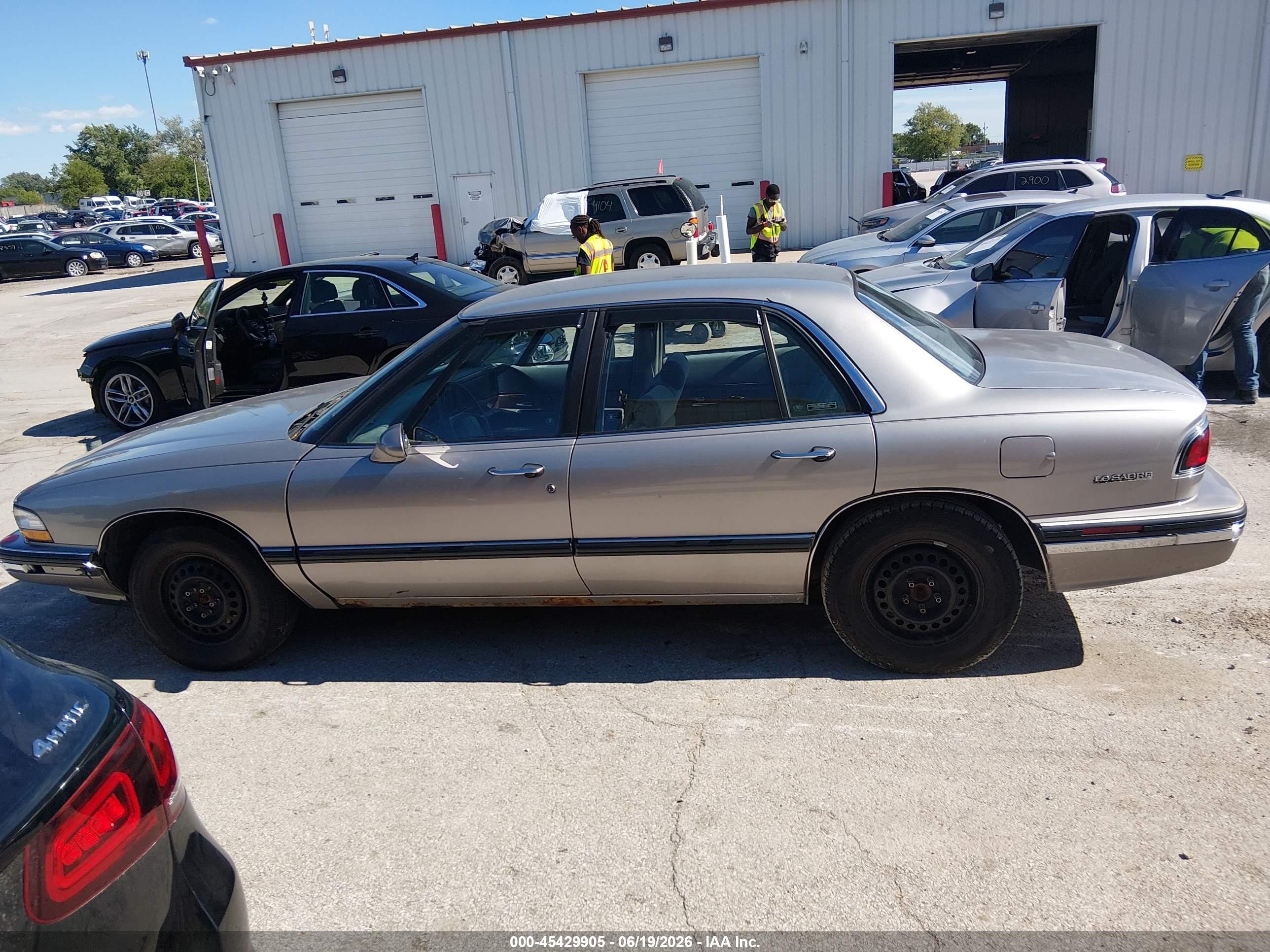 1995 Buick Lesabre Custom Gray vin: 1G4HP52L4SH504196