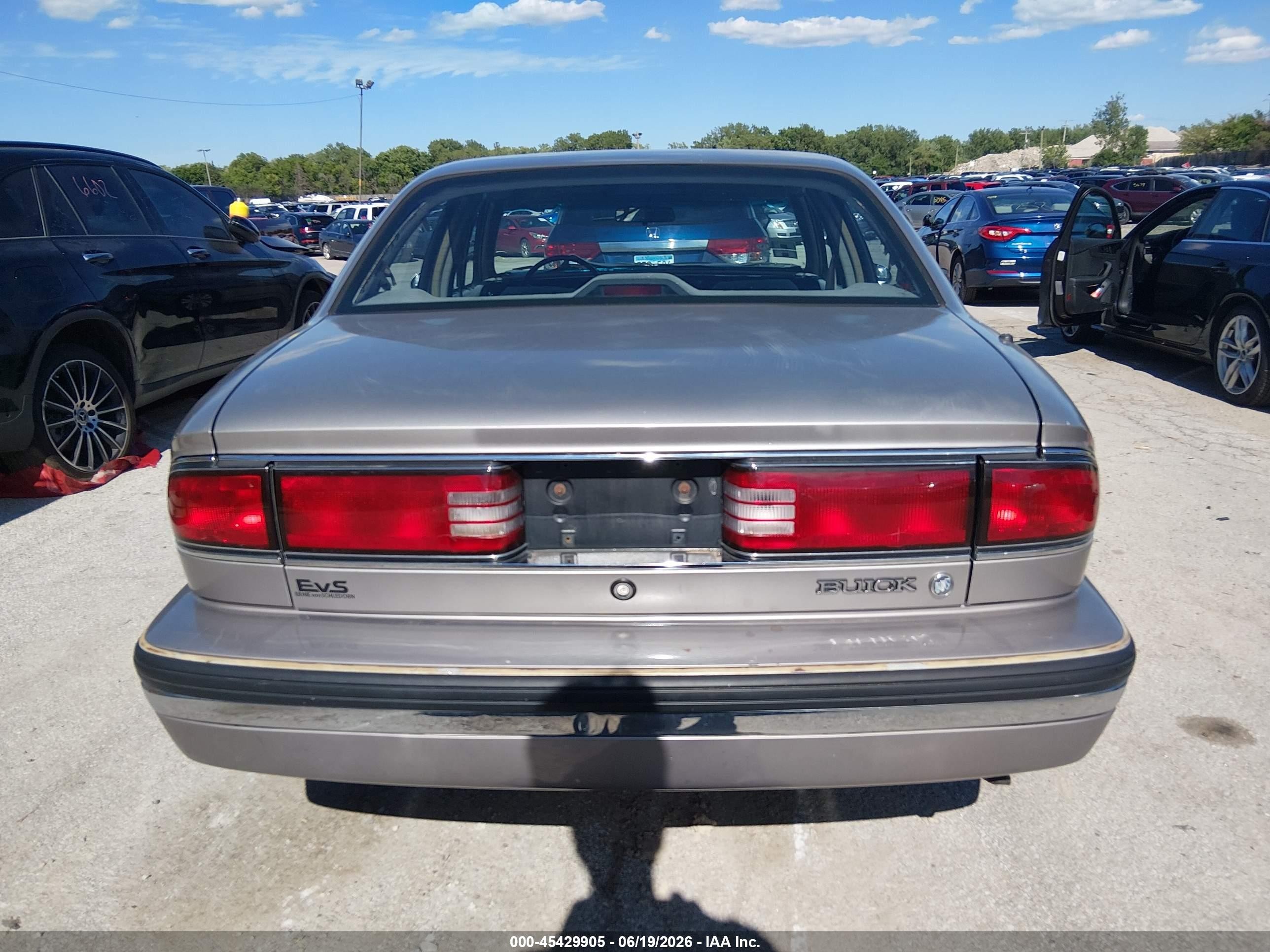 1995 Buick Lesabre Custom Gray vin: 1G4HP52L4SH504196
