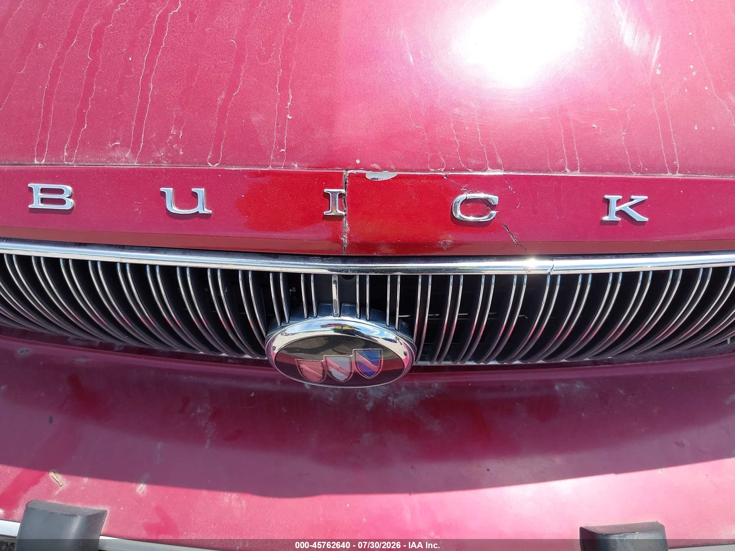 1995 Buick Lesabre Custom Red vin: 1G4HP52L5SH449046