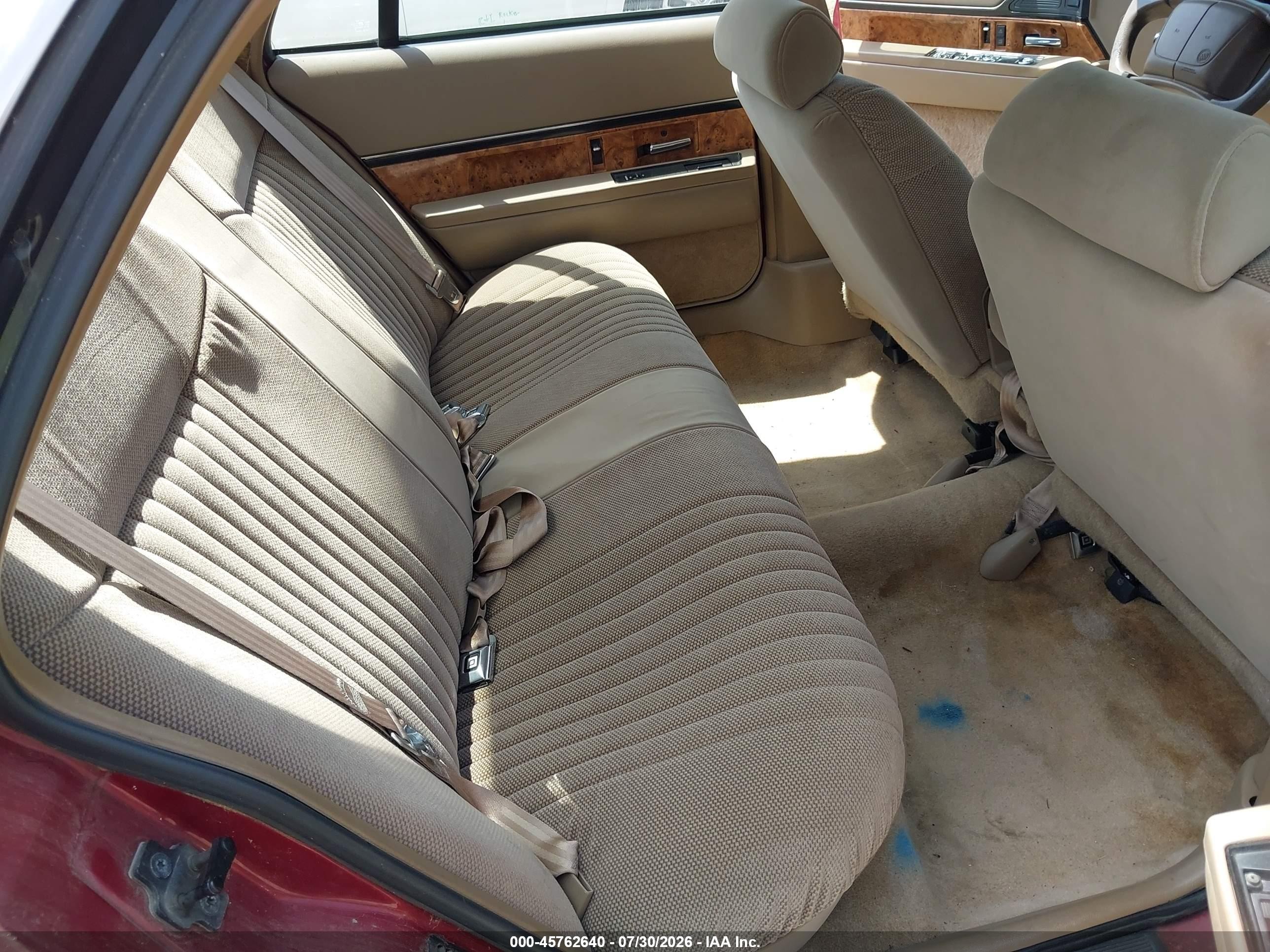 1995 Buick Lesabre Custom Red vin: 1G4HP52L5SH449046
