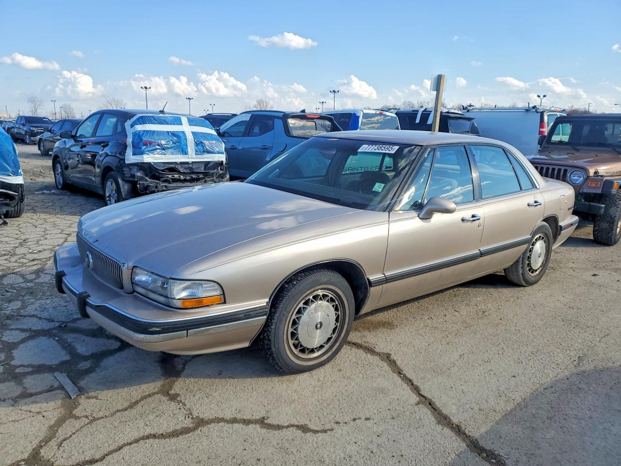 1995 Buick Lesabre Custom Beige vin: 1G4HP52L5SH513375