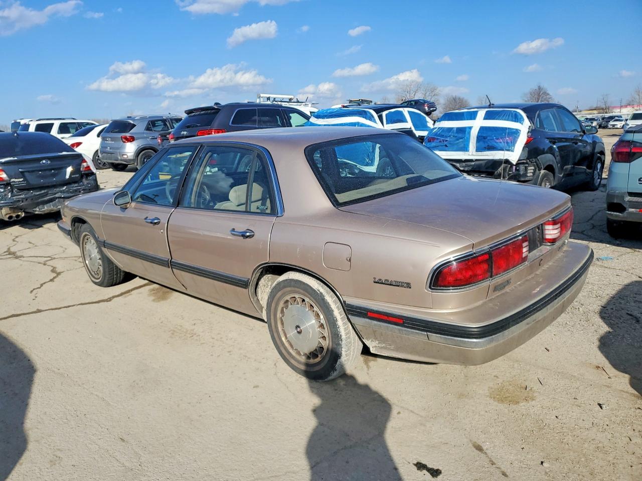1995 Buick Lesabre Custom Beige vin: 1G4HP52L5SH513375