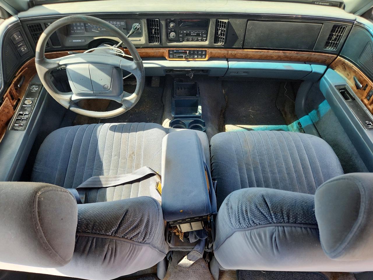 1995 Buick Lesabre Custom Gray vin: 1G4HP52L6SH436631