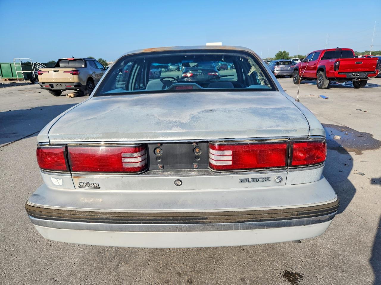 1995 Buick Lesabre Custom Silver vin: 1G4HP52L7SH455320