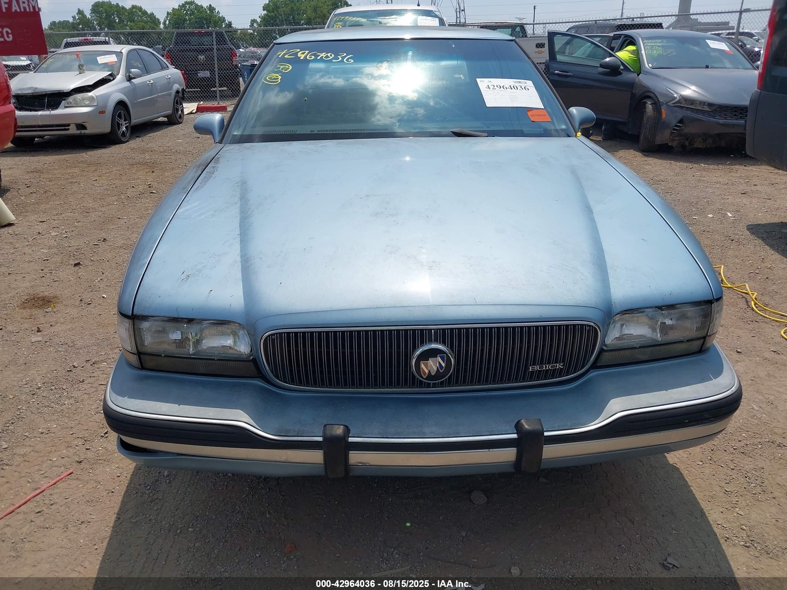 1993 Buick Lesabre Custom/90th Anniversary Blue vin: 1G4HP53L9PH401961