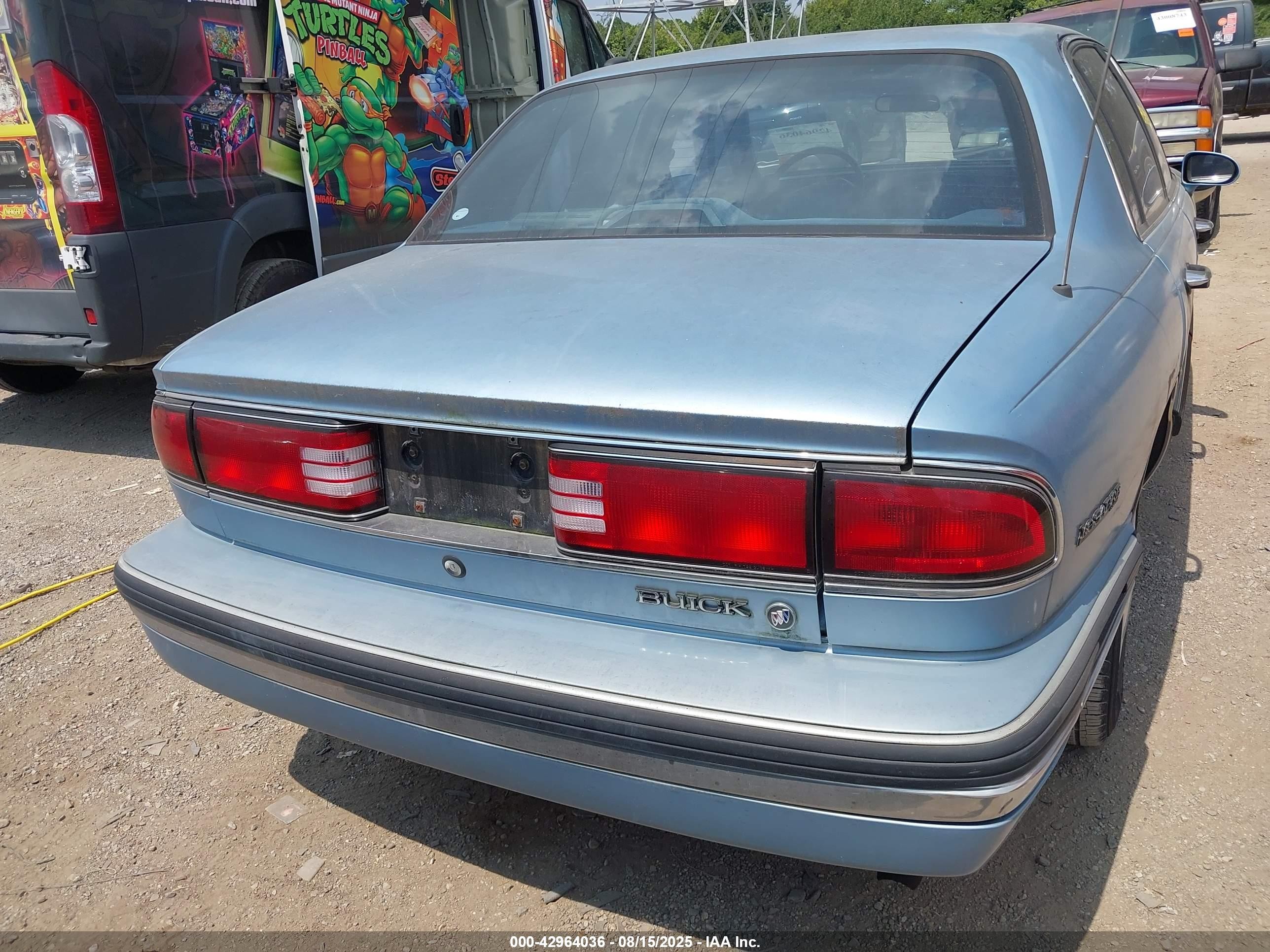 1993 Buick Lesabre Custom/90th Anniversary Blue vin: 1G4HP53L9PH401961