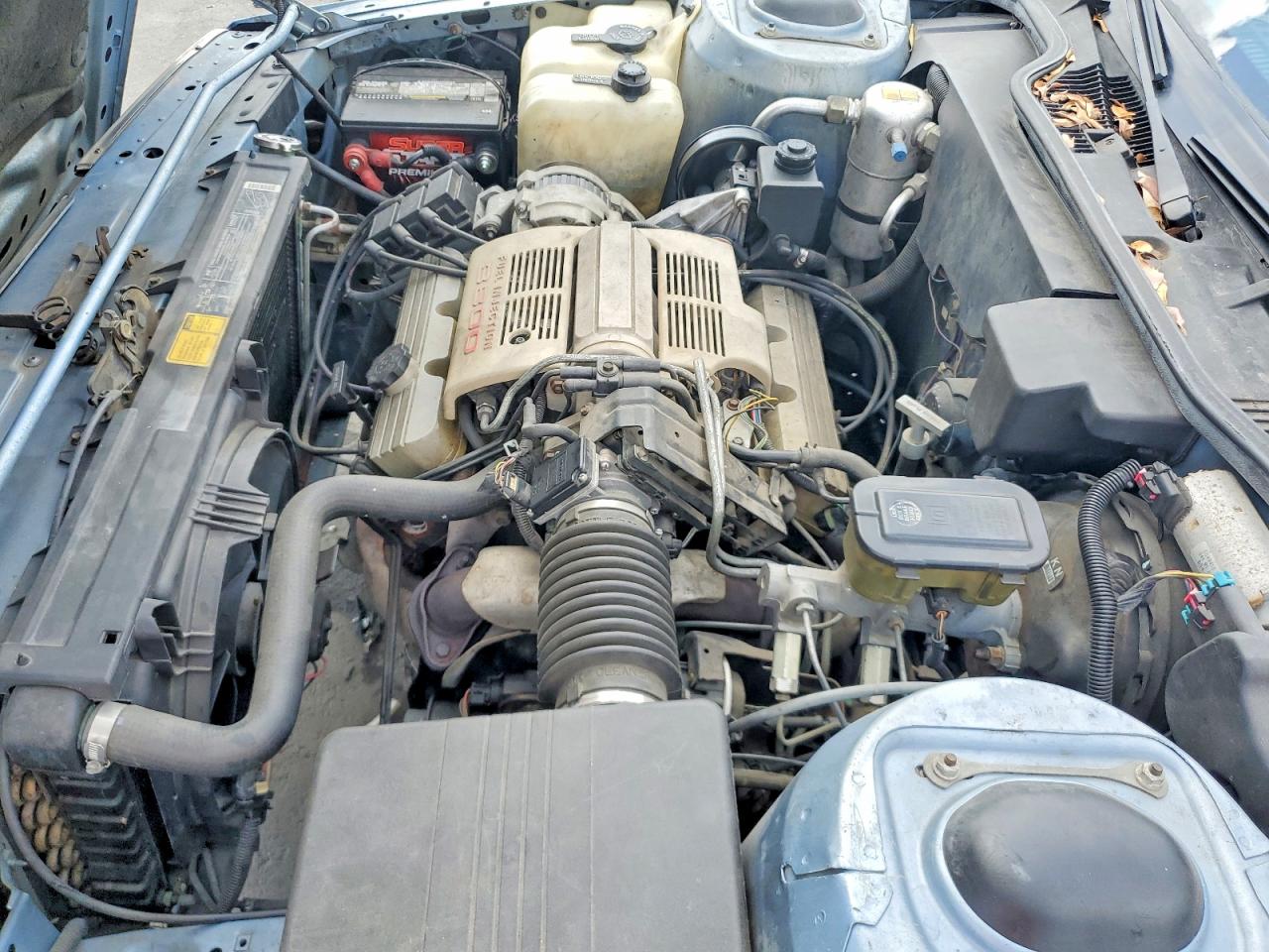 1990 Buick Lesabre Custom Blue vin: 1G4HP54C1LH483547