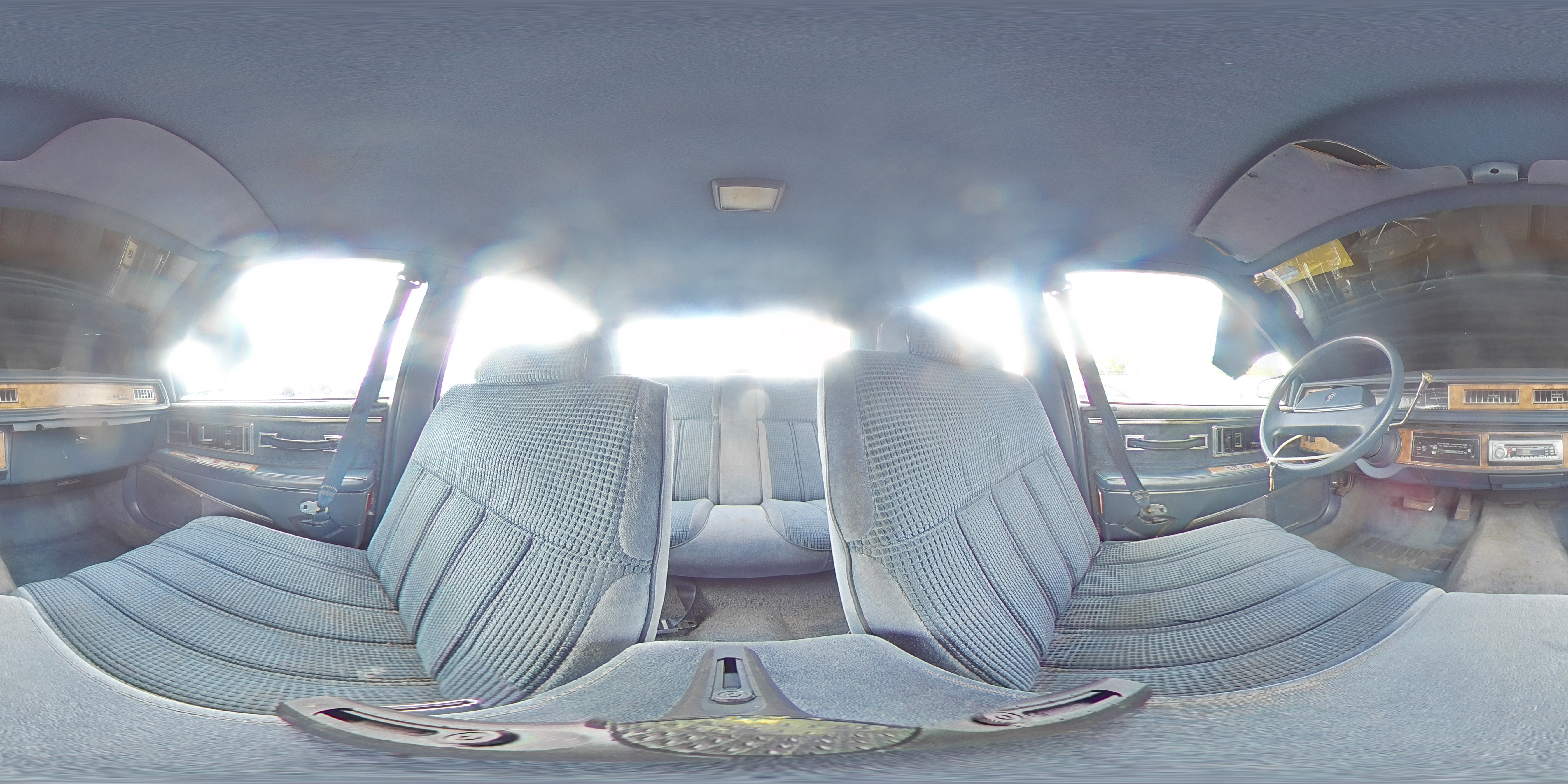 1990 Buick Lesabre Custom Blue vin: 1G4HP54C1LH483547