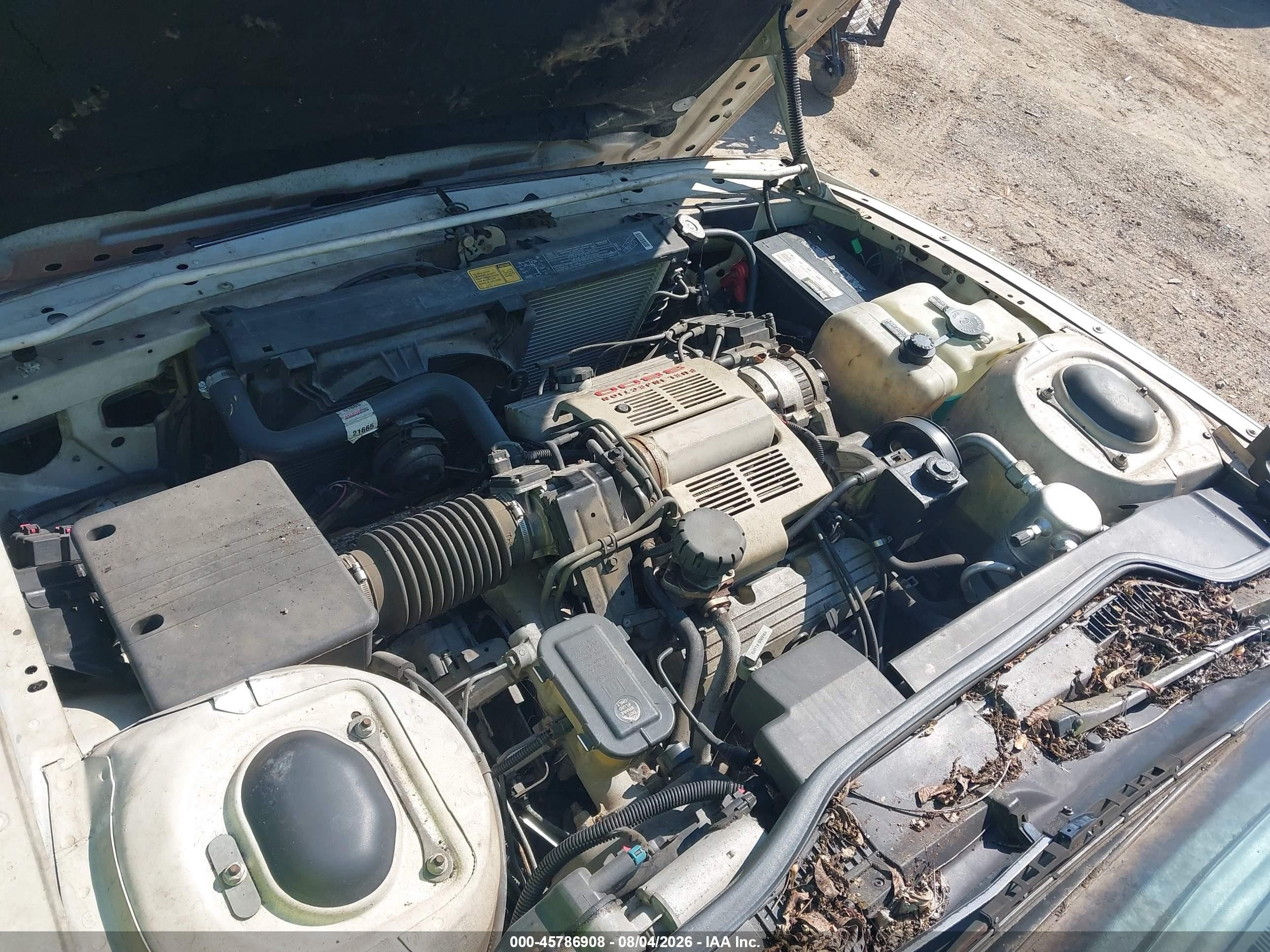 1990 Buick Lesabre Custom White vin: 1G4HP54C8LH459360