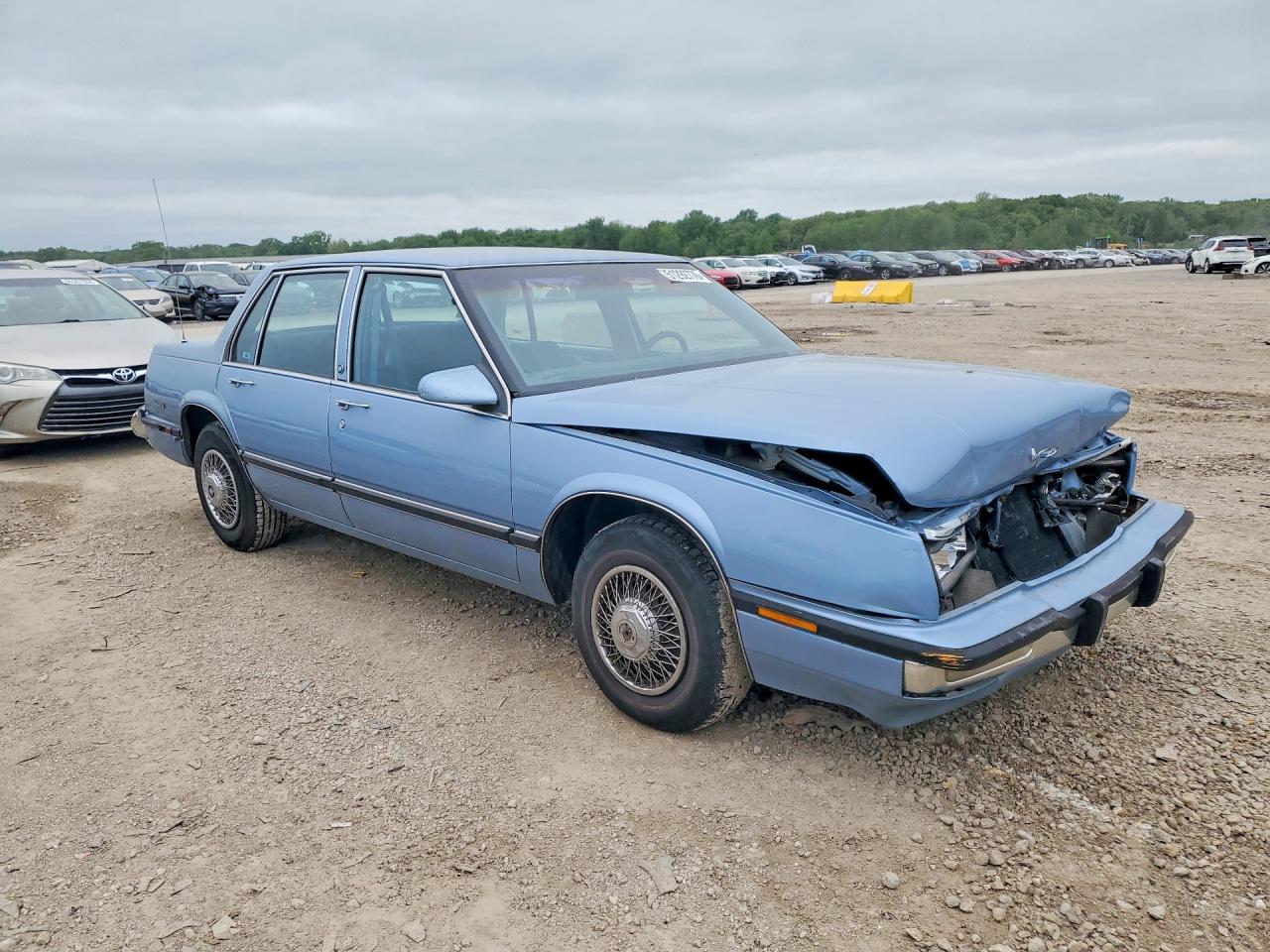 1991 Buick Lesabre Custom Blue vin: 1G4HP54C8MH428739