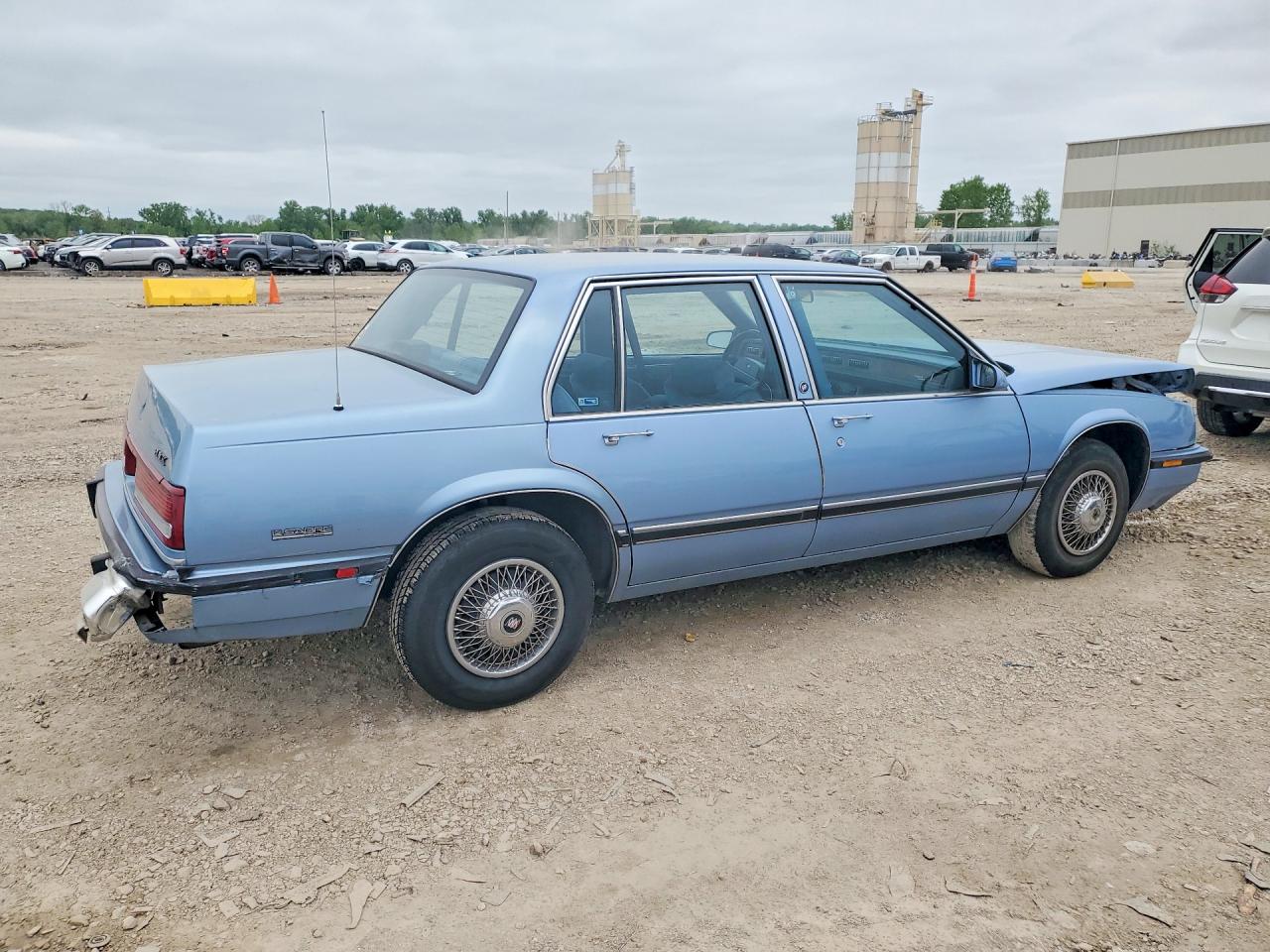 1991 Buick Lesabre Custom Blue vin: 1G4HP54C8MH428739