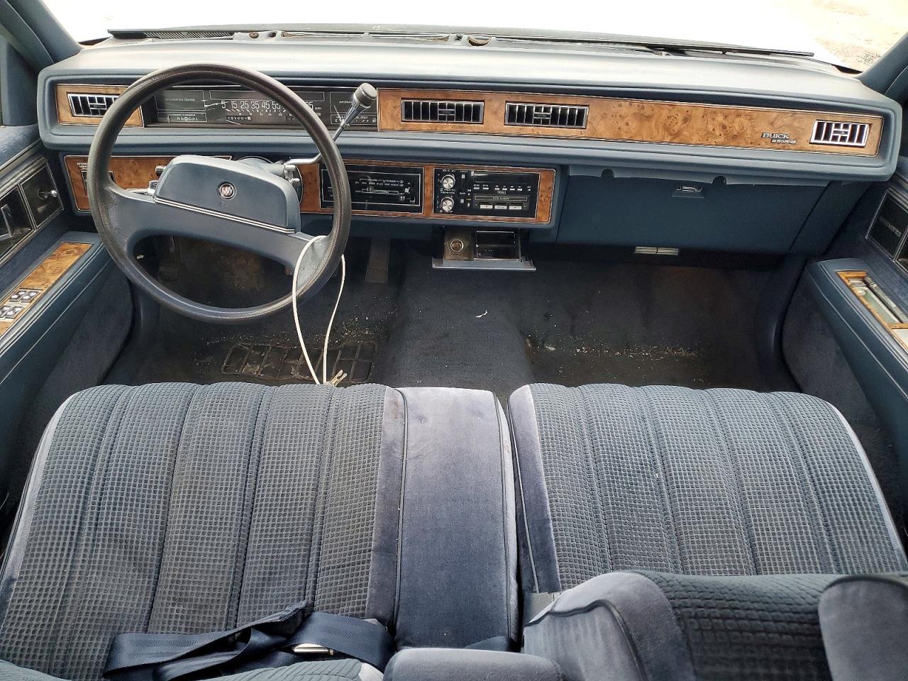 1991 Buick Lesabre Custom Blue vin: 1G4HP54C8MH428739
